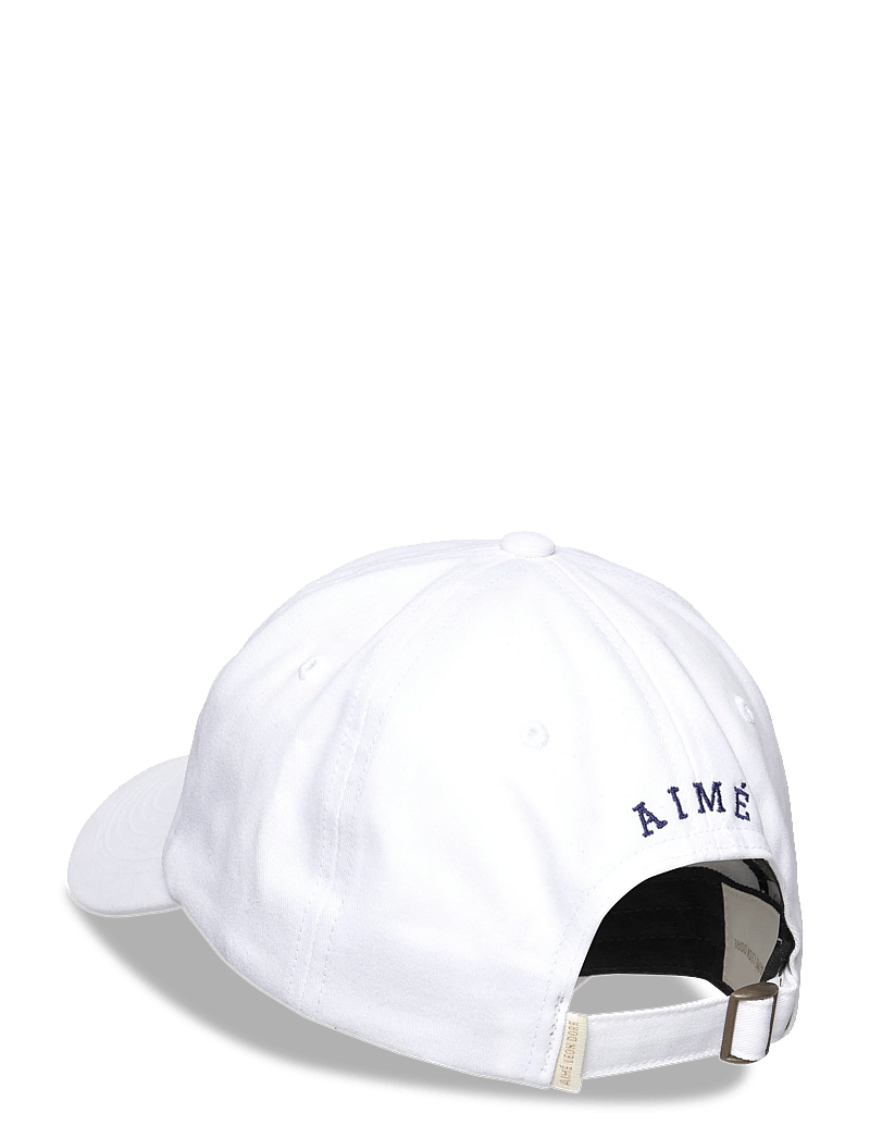 Aimé Leon Dore - Brushed Crest Hat - mütsid ja nokkmütsid - white - 1