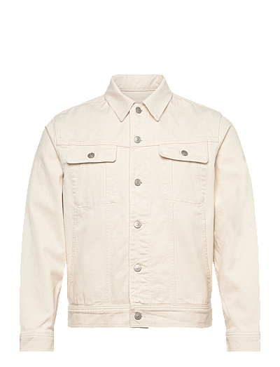 Aimé Leon Dore Denim Trucker Jacket - Denimjakker - NATURAL / cream