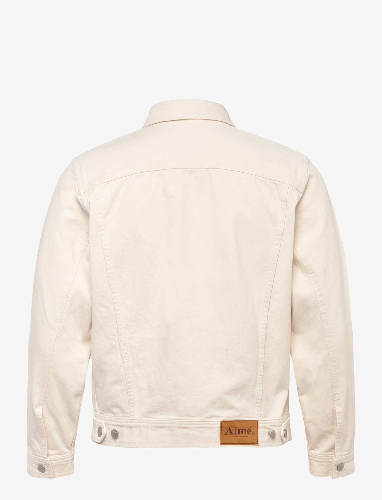 Aimé Leon Dore - Denim Trucker Jacket - ungefütterte denimjacken - natural - 1