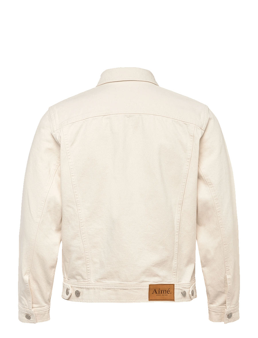 Aimé Leon Dore - Denim Trucker Jacket - džinsa jakas bez oderējuma - natural - 1