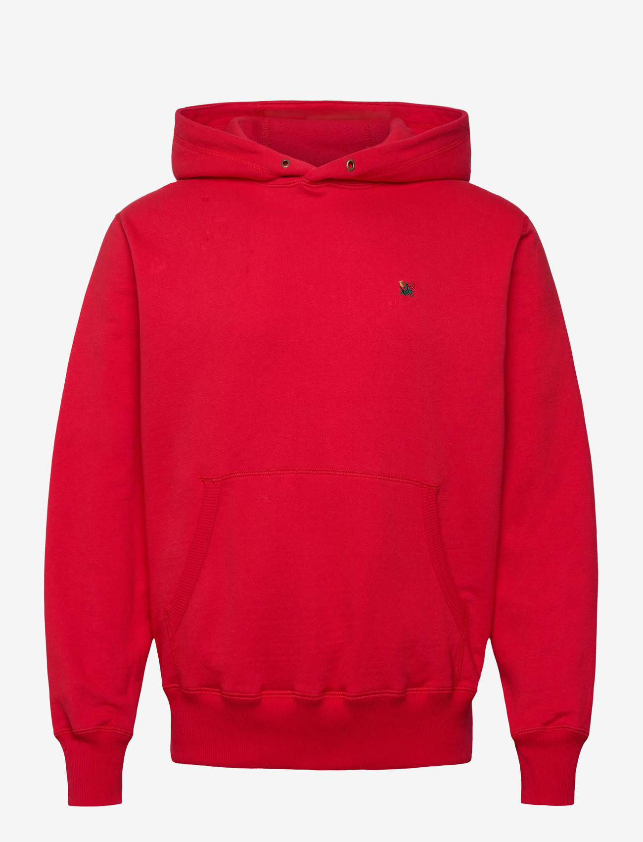 Aimé Leon Dore - Crest Hoodie - kapuzenpullover - true red - 0