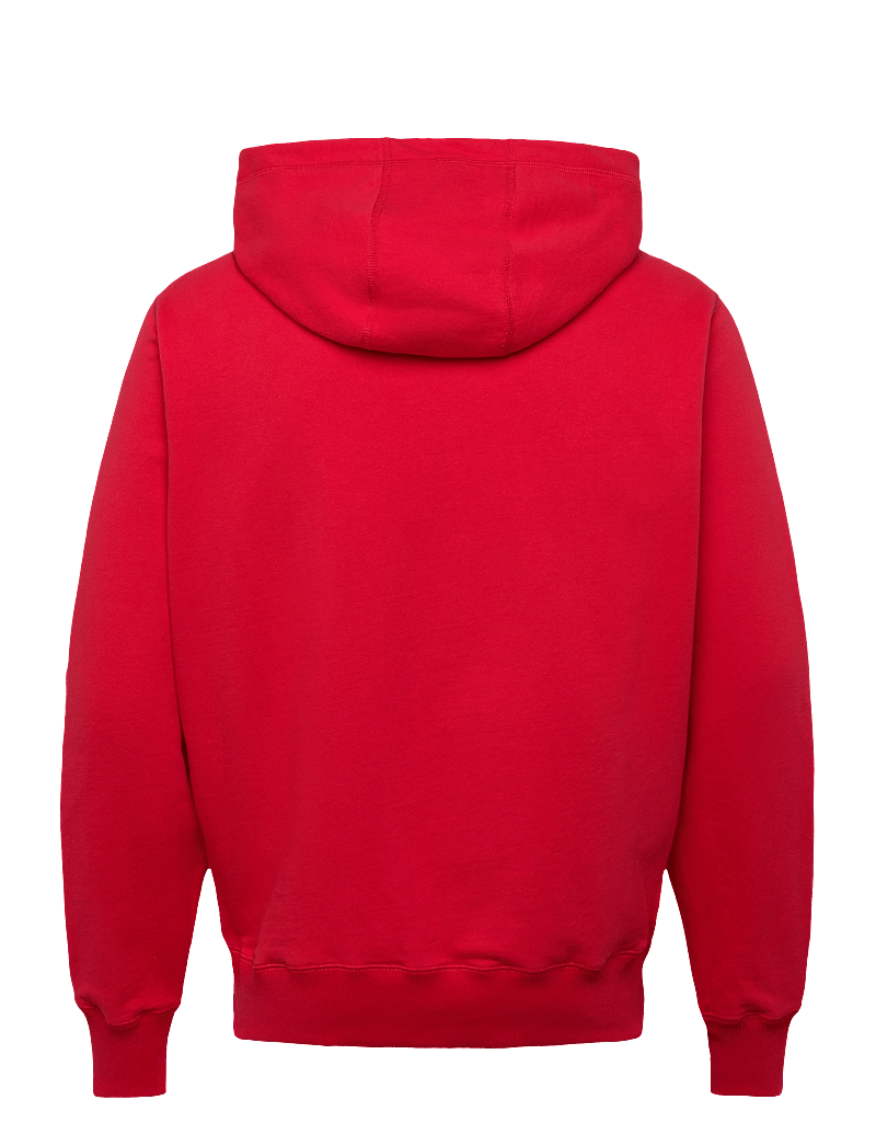 Aimé Leon Dore - Crest Hoodie - kapuzenpullover - true red - 1