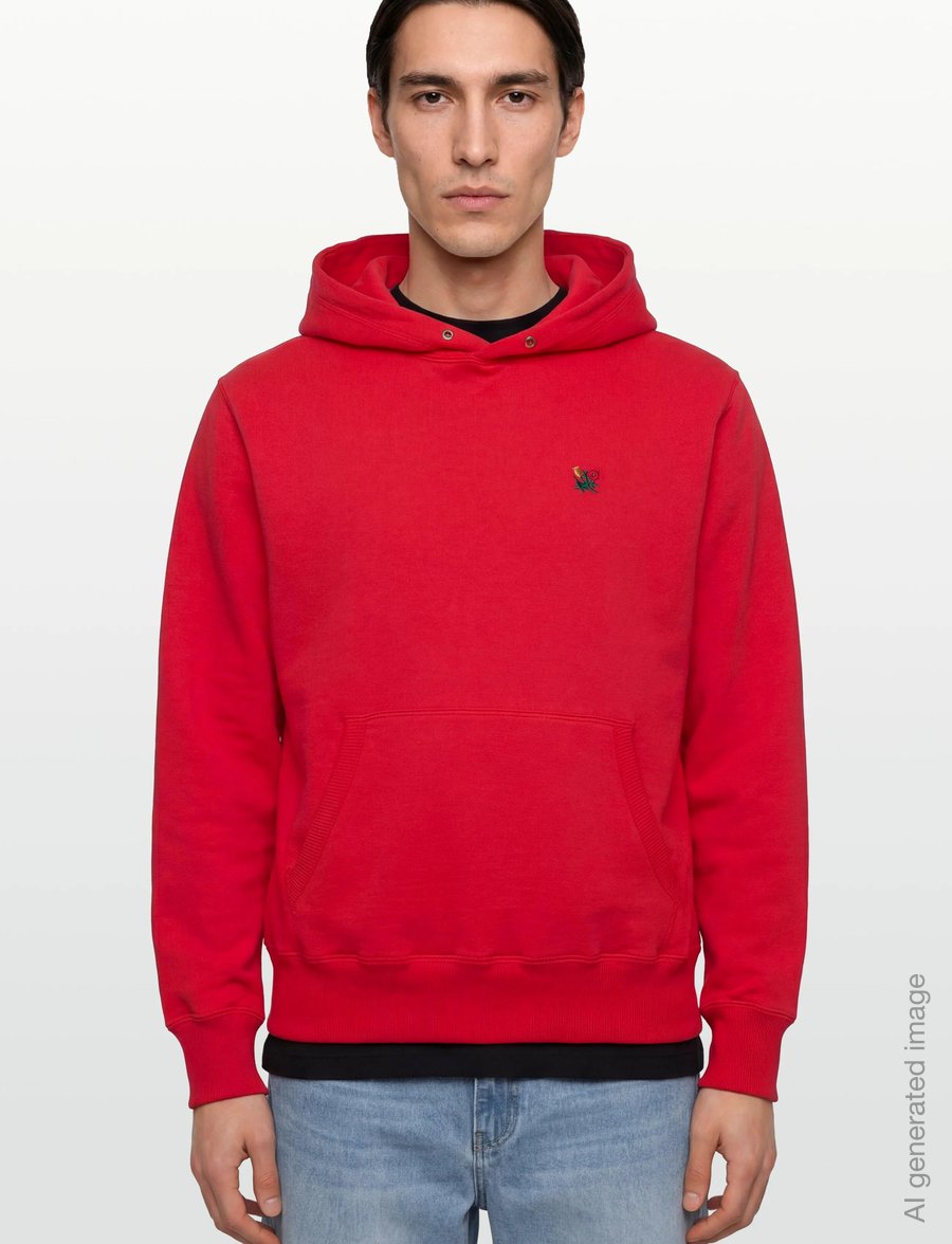 Aimé Leon Dore - Crest Hoodie - sweatshirts - true red - 3
