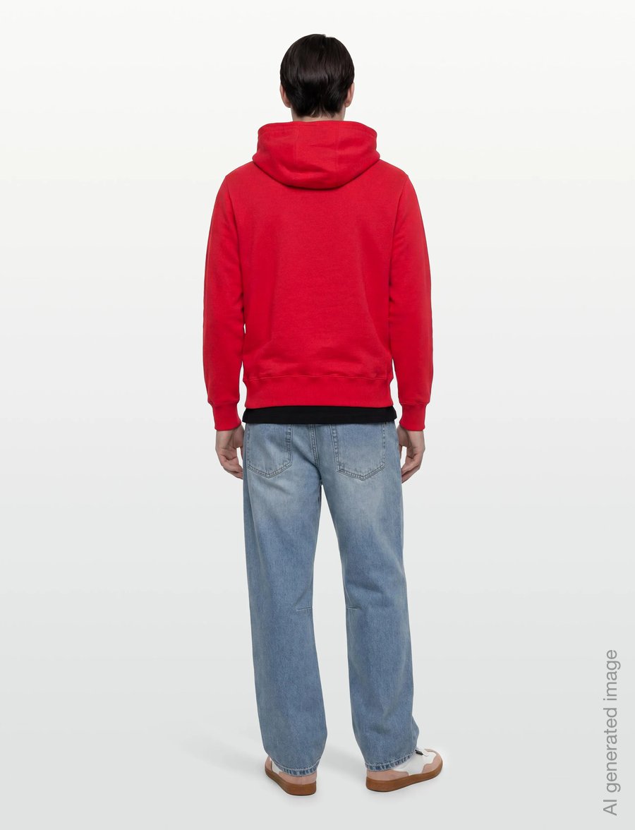 Aimé Leon Dore - Crest Hoodie - sweatshirts - true red - 4