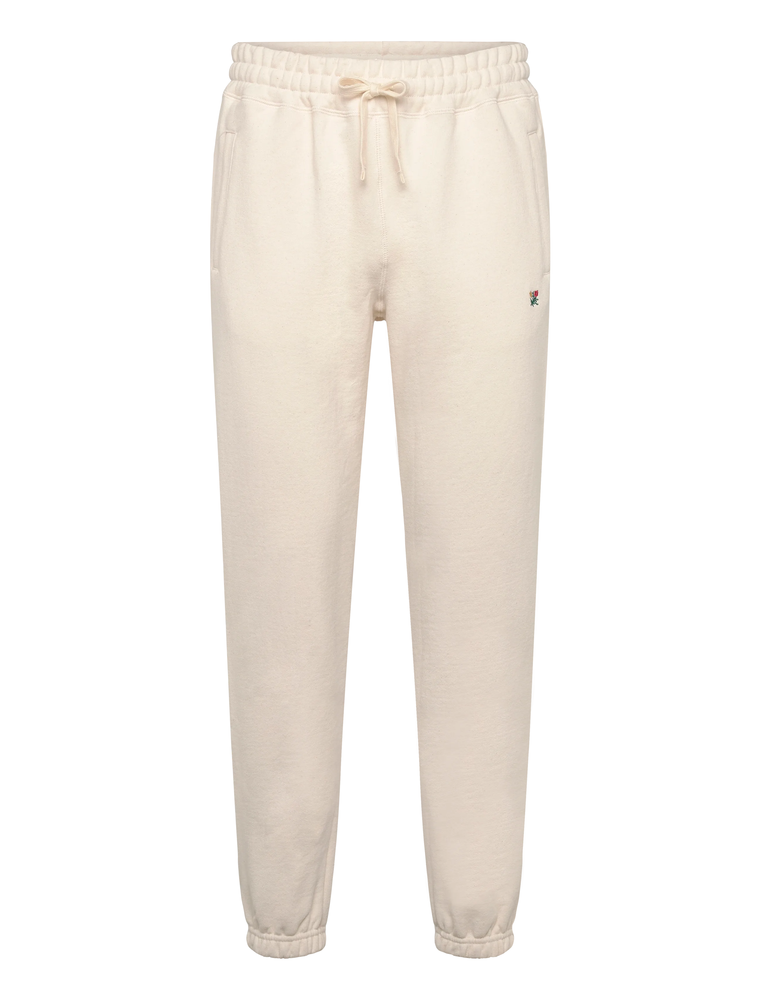 Aimé Leon Dore Crest Sweatpants - Joggingbyxor - PRISTINE / cream