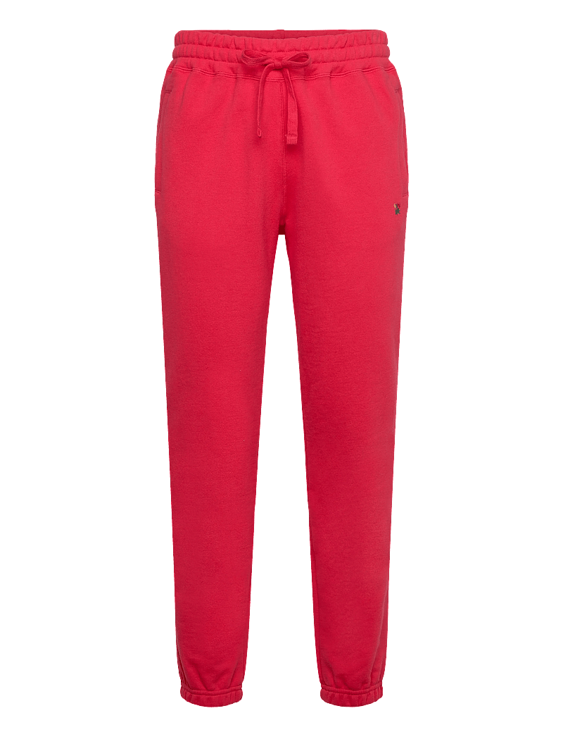 Aimé Leon Dore - Crest Sweatpants - jogginghosen - true red - 0