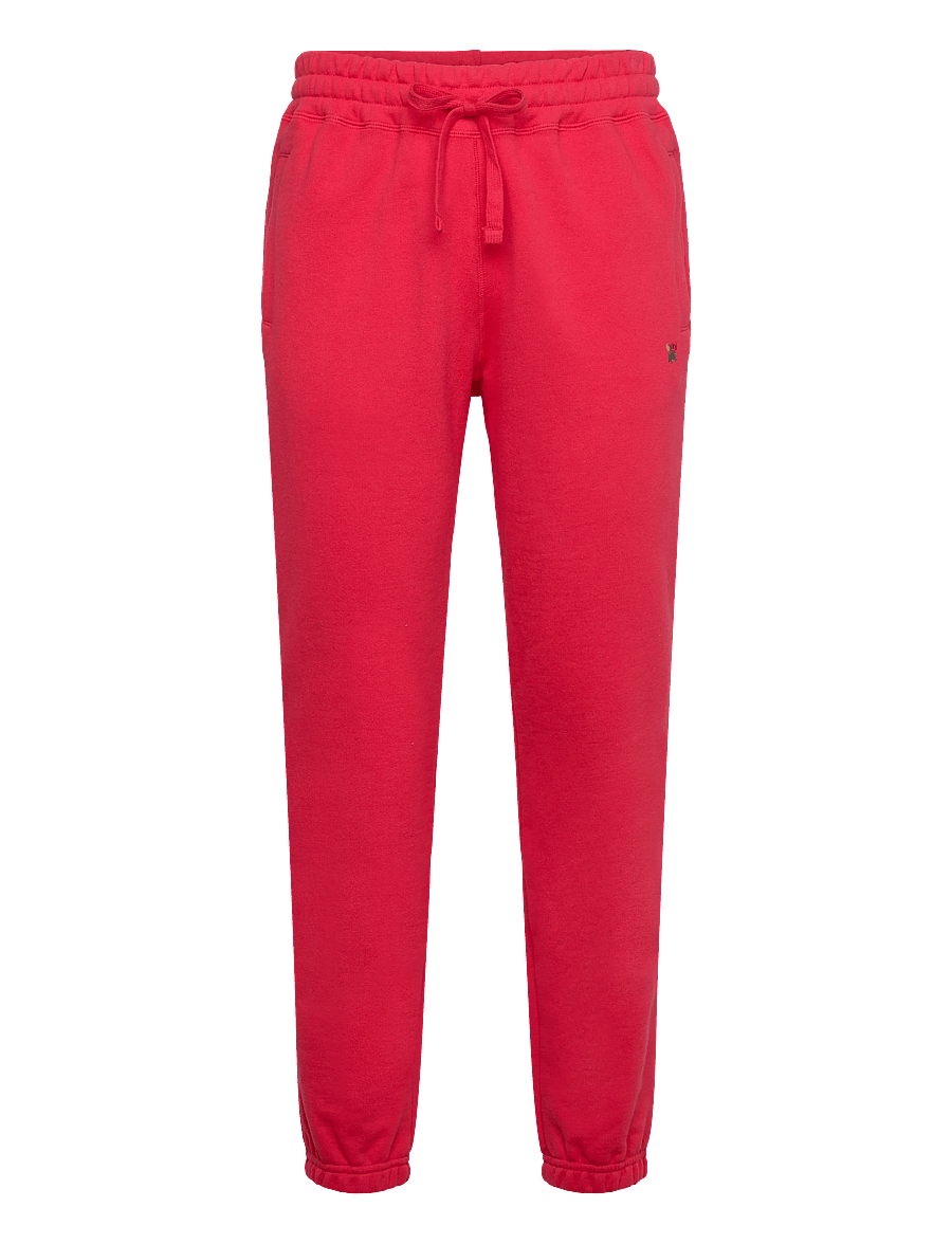 Aimé Leon Dore - Crest Sweatpants - vêtements - true red - 1