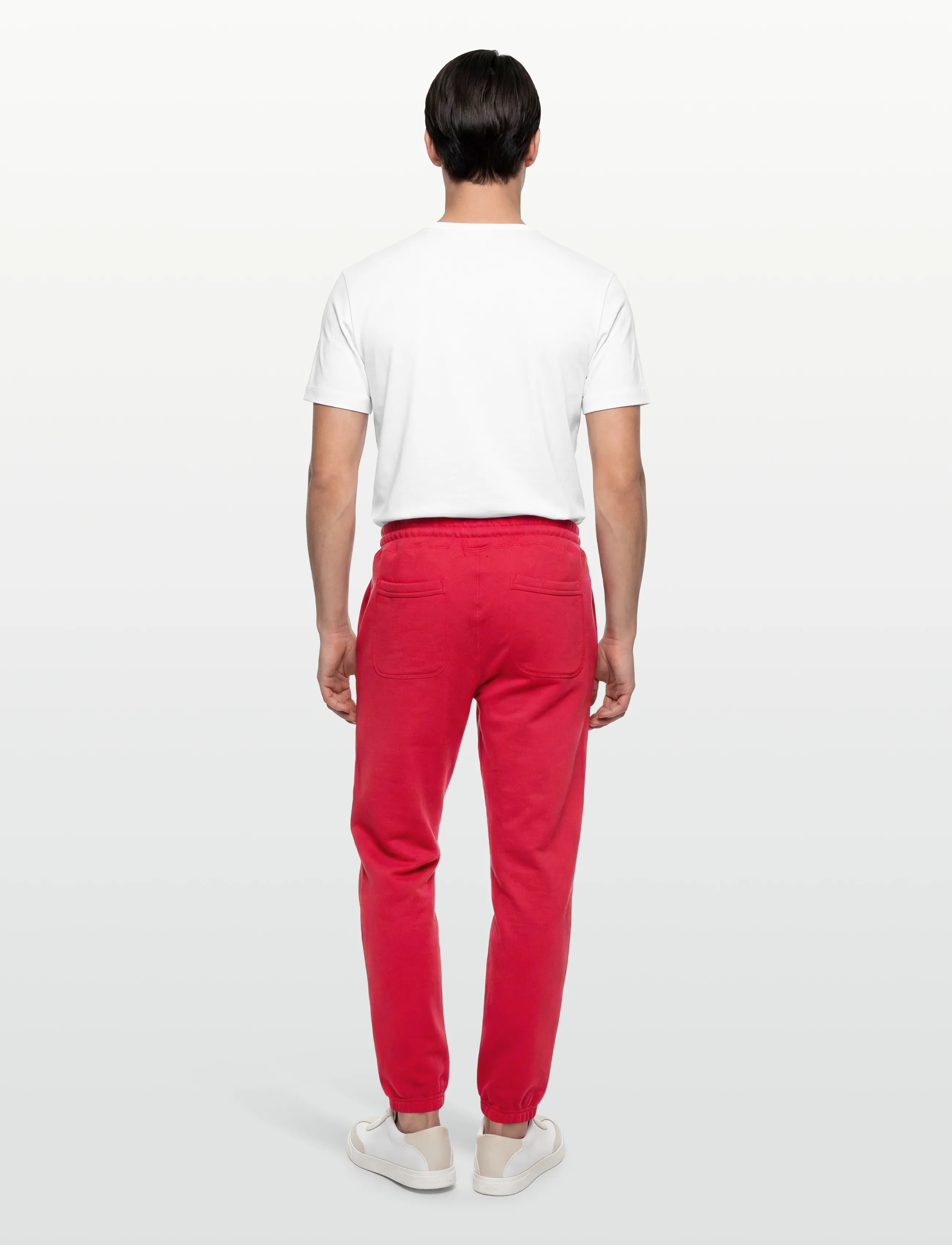Aimé Leon Dore - Crest Sweatpants - clothing - true red - 4