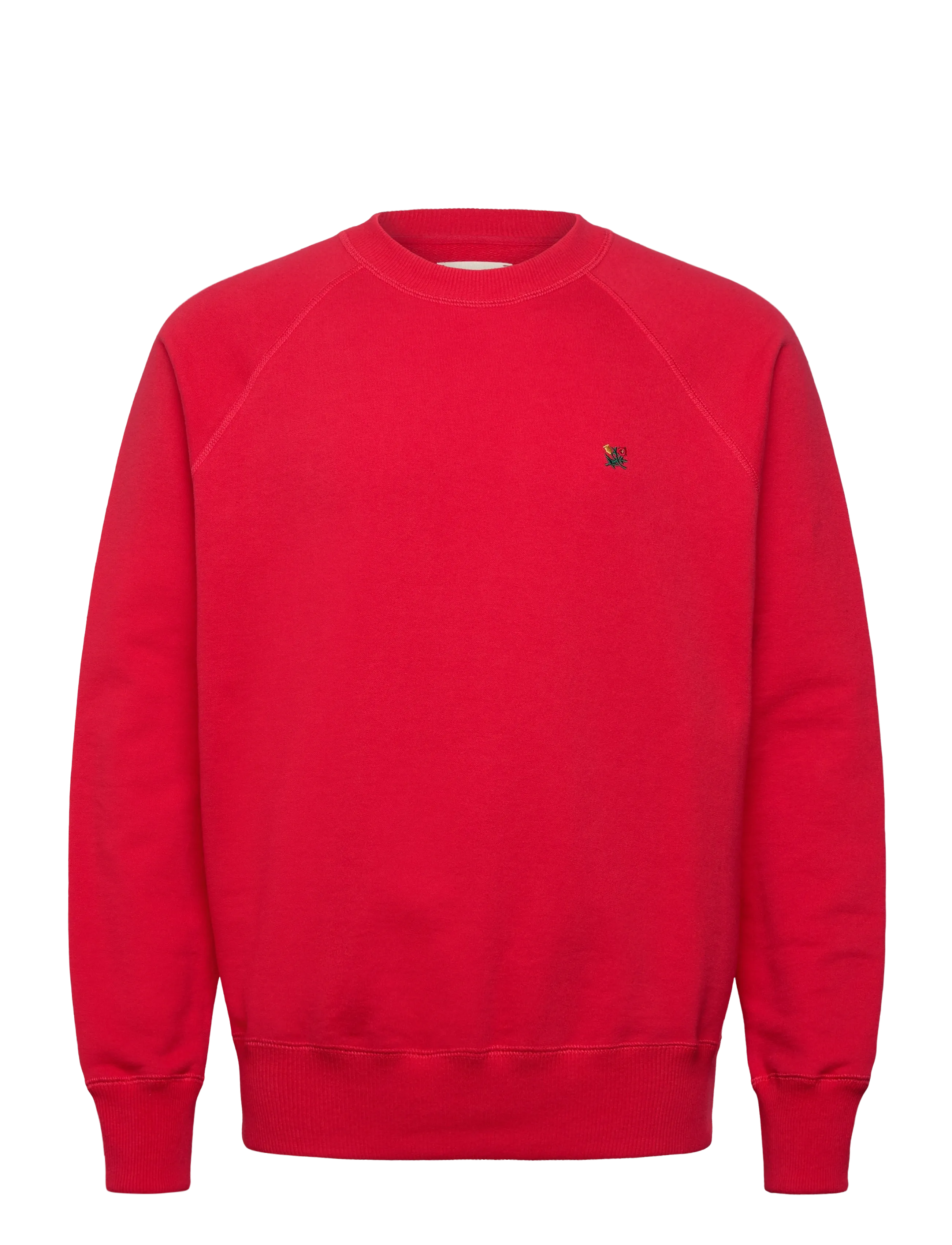 AIMÉ LEON DORE Crest Crewneck Sweatshirt Rot - XS - Herren