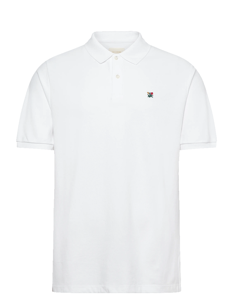 Aimé Leon Dore - NOS CREST PIQUE POLO - lühikeste varrukatega polod - white - 0