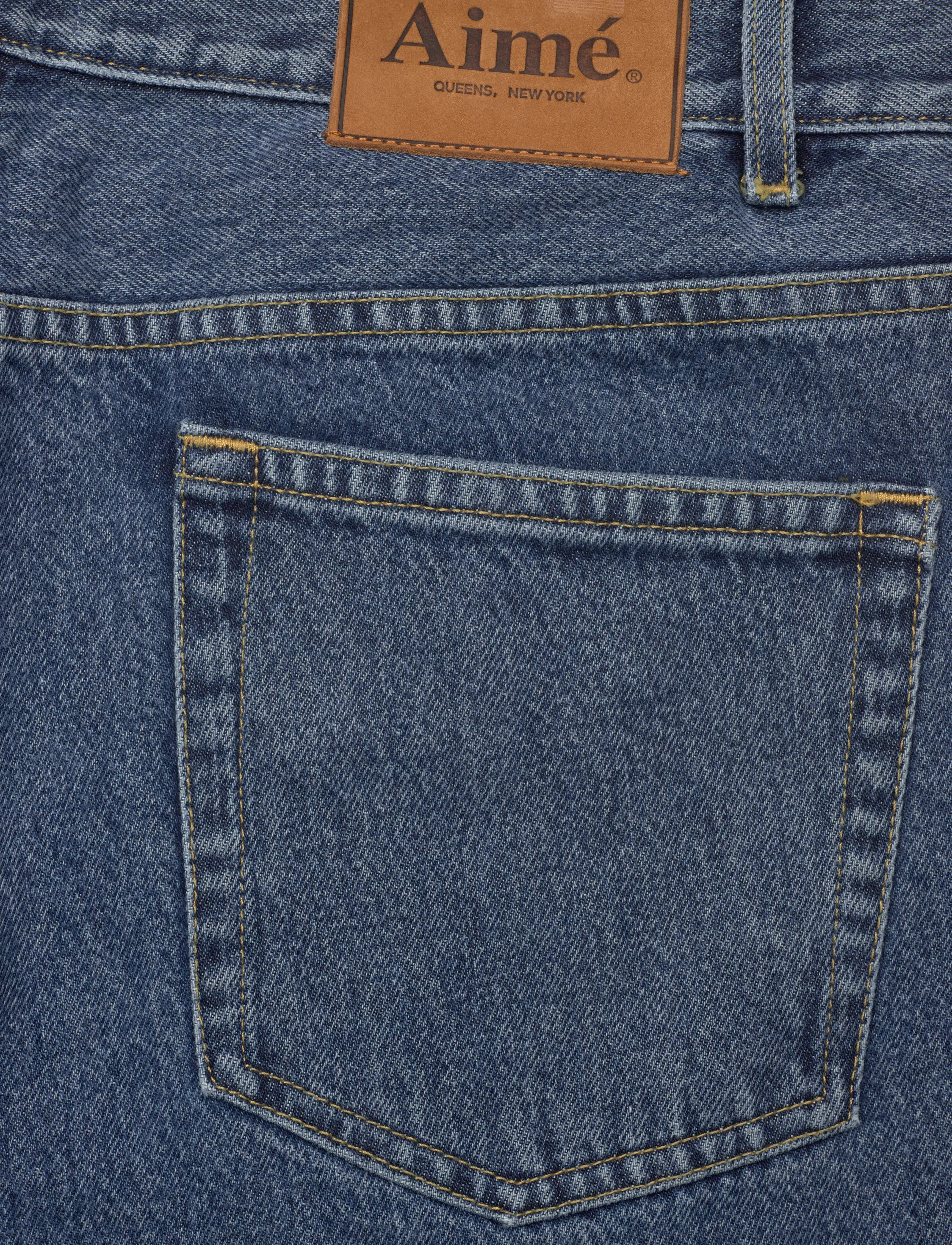 Aimé Leon Dore - ALD Straight Fit Denim - regular jeans - mid wash - 4