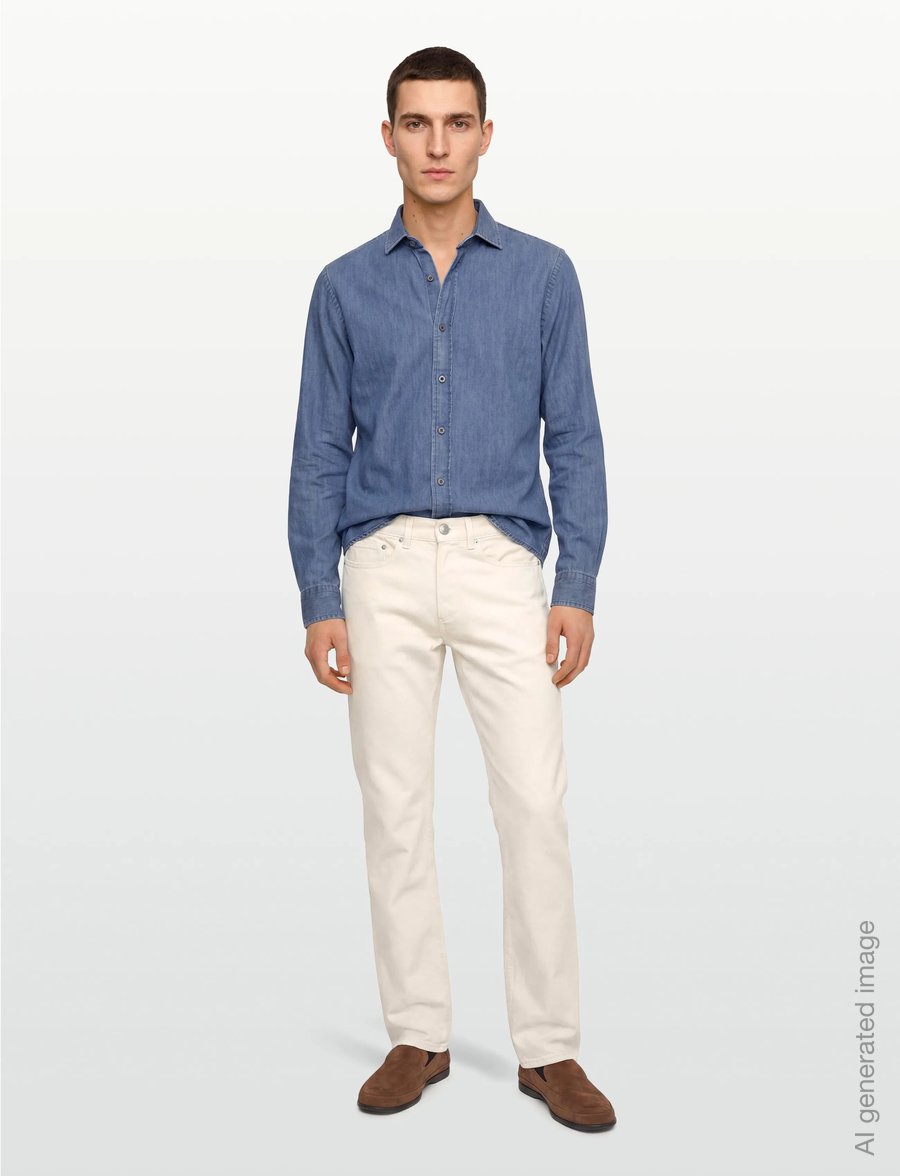 Aimé Leon Dore - ALD Straight Fit Denim - regular jeans - natural - 0