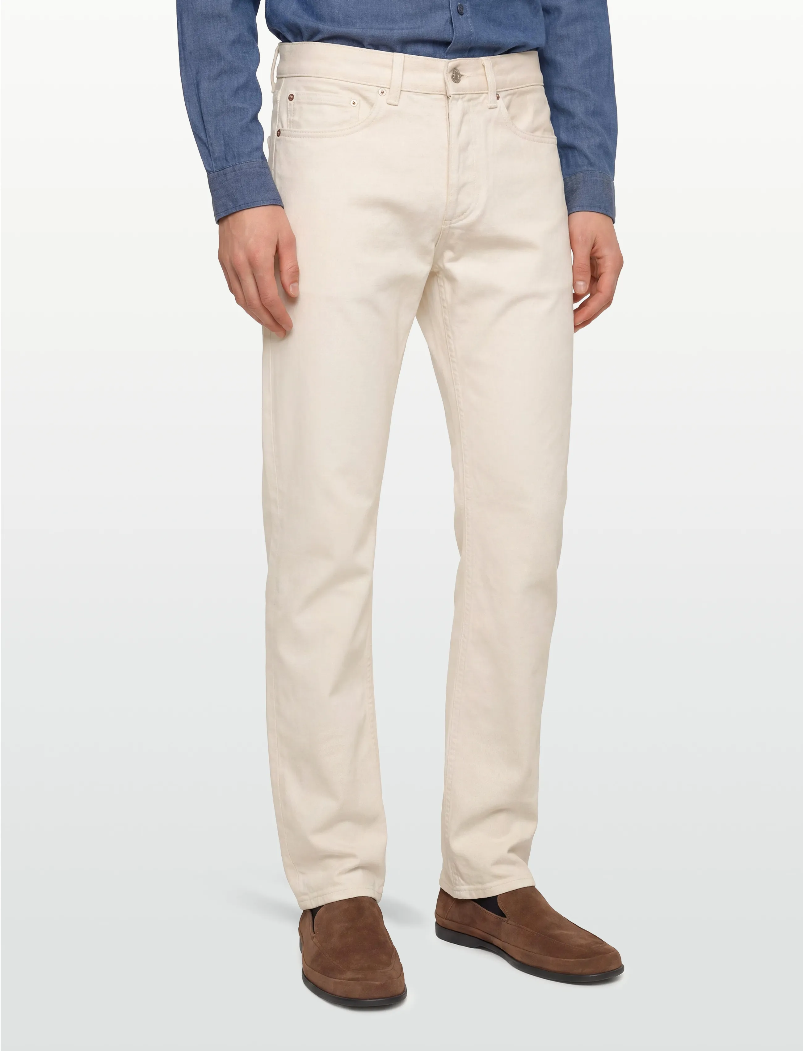 Aimé Leon Dore - ALD Straight Fit Denim - regular jeans - natural - 3