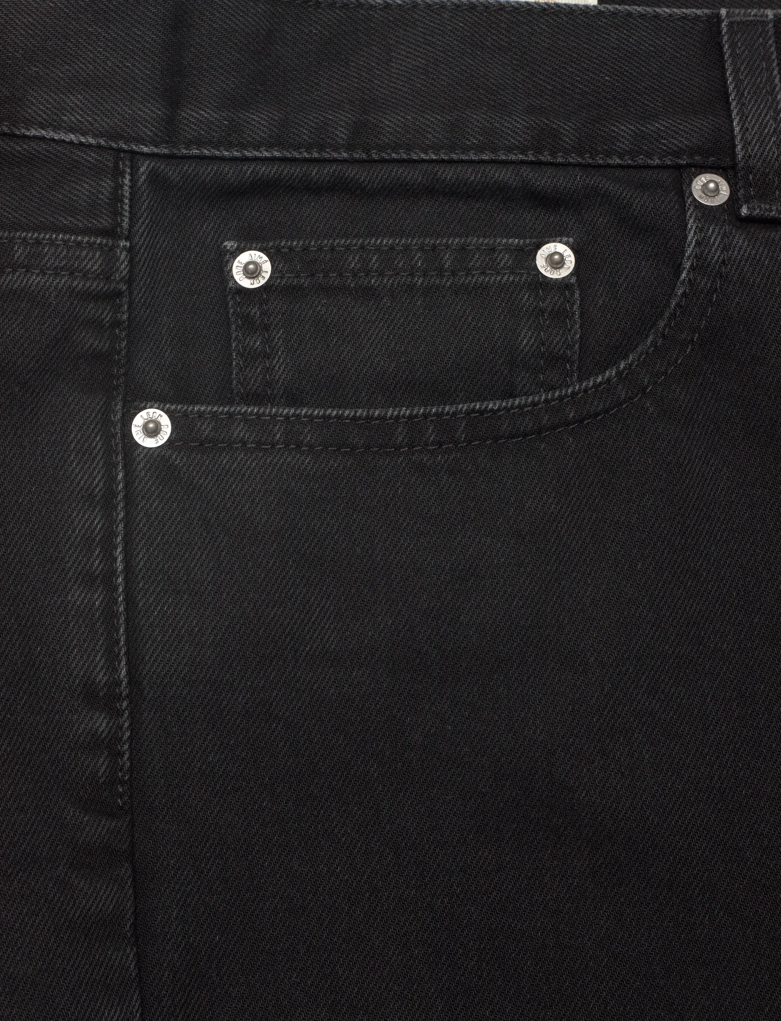 Aimé Leon Dore - ALD Straight Fit Denim - regular jeans - washed black - 2
