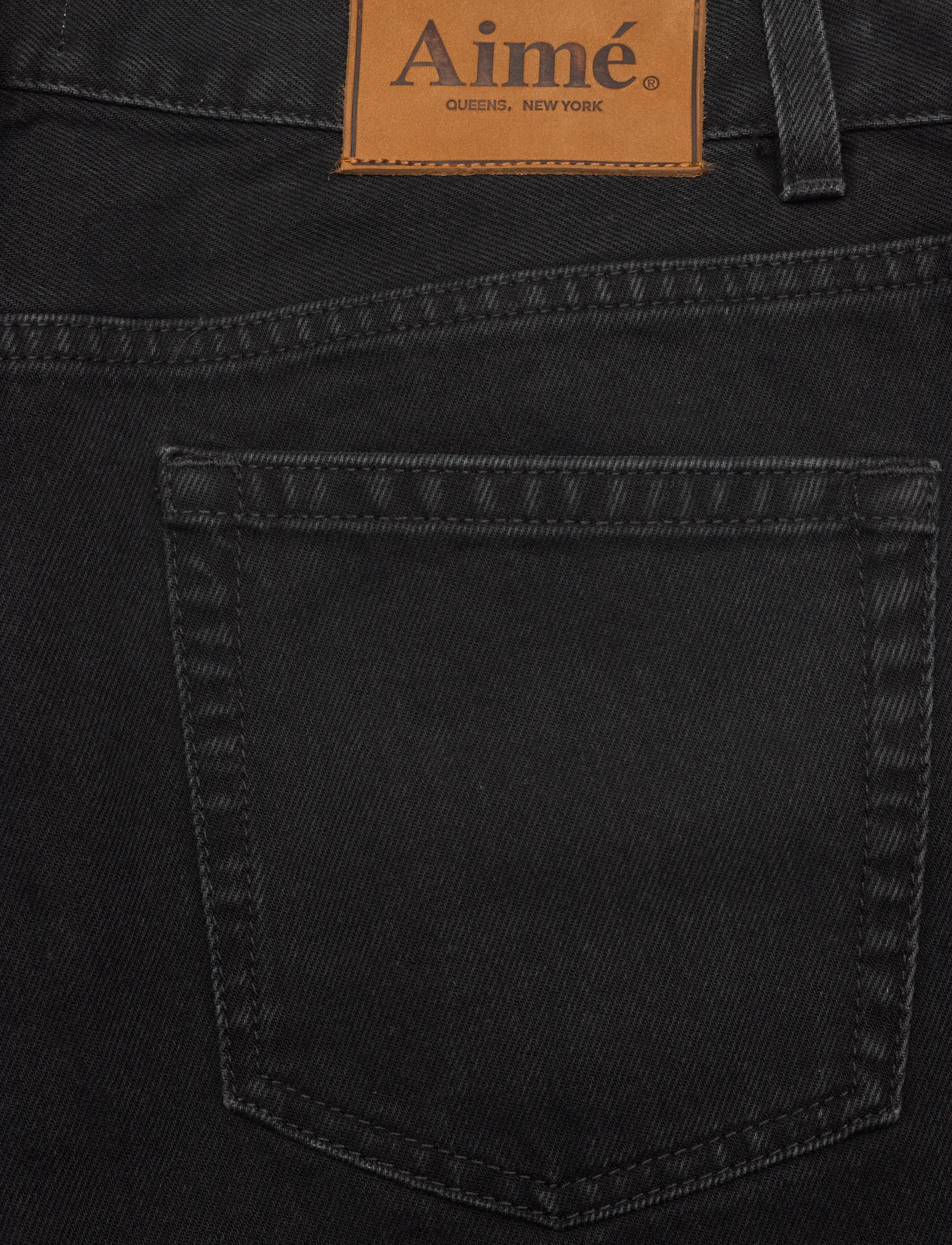 Aimé Leon Dore - ALD Straight Fit Denim - regular jeans - washed black - 4