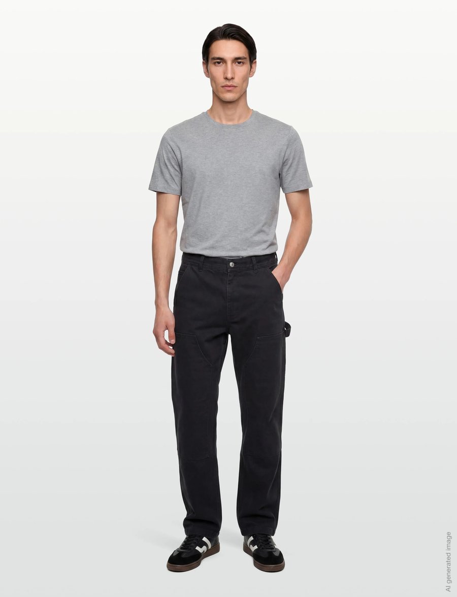Aimé Leon Dore - Carpenter Pant - cargohose - jet black - 0