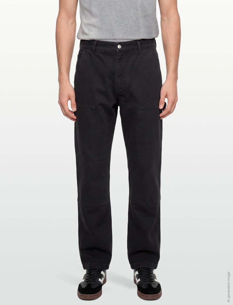 Aimé Leon Dore - Carpenter Pant - cargohose - jet black - 3