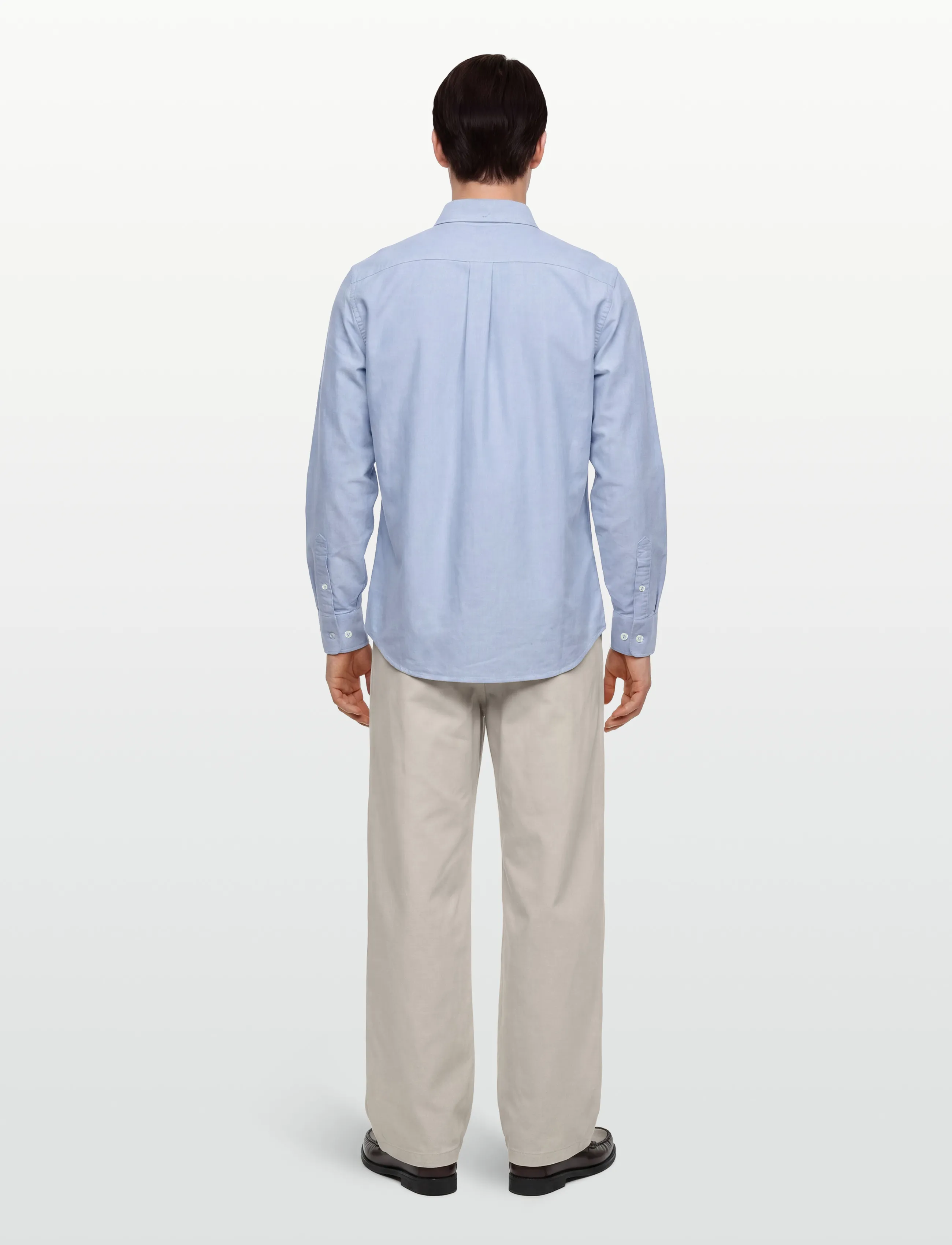 Aimé Leon Dore - Oxford Shirt - basic-hemden - parisian blue - 4