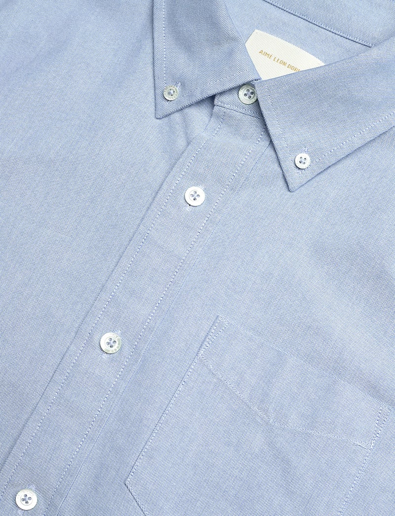 Aimé Leon Dore - Oxford Shirt - basic skjortor - parisian blue - 3