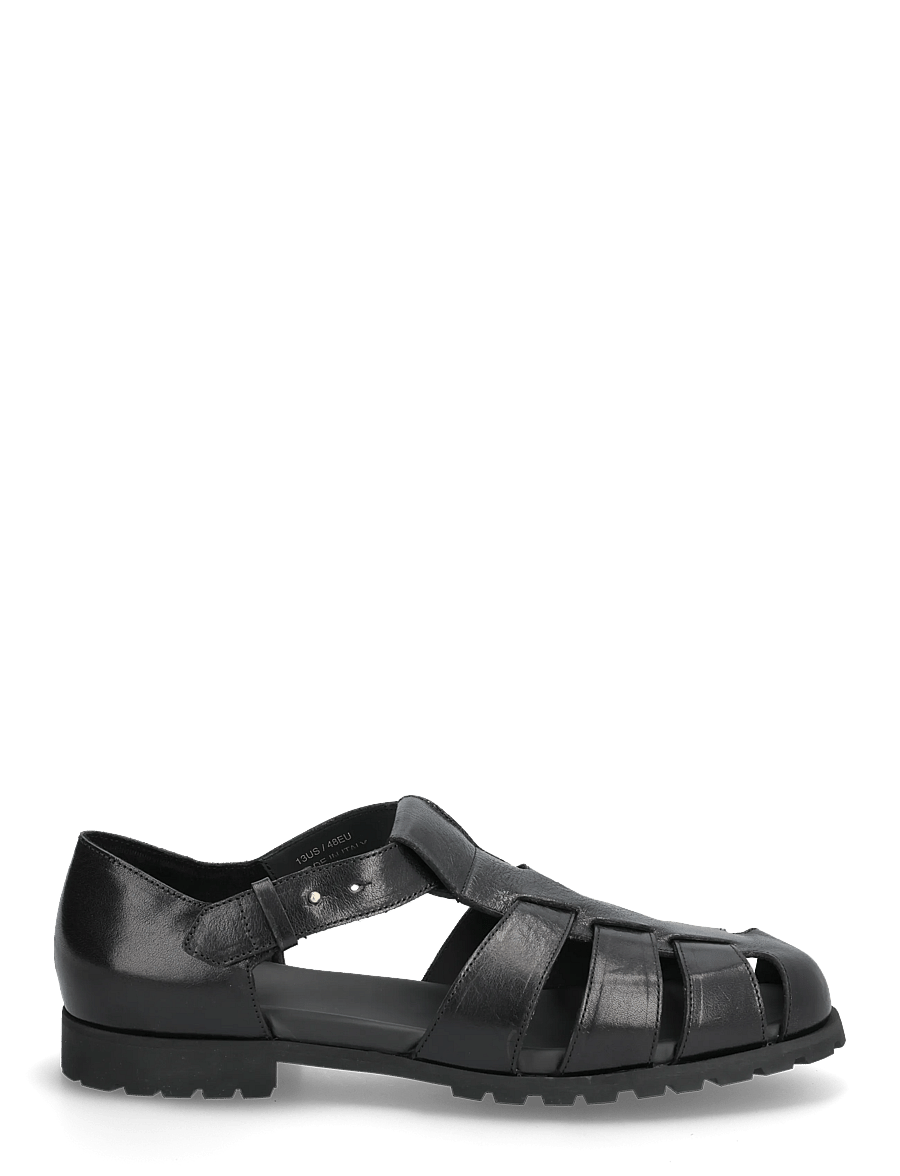 Aimé Leon Dore - Fisherman Sandal - schuhe - black - 1