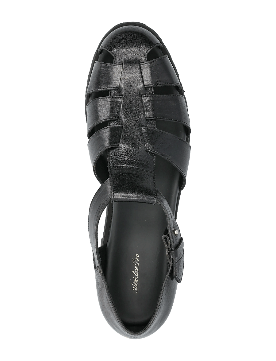 Aimé Leon Dore - Fisherman Sandal - schuhe - black - 3