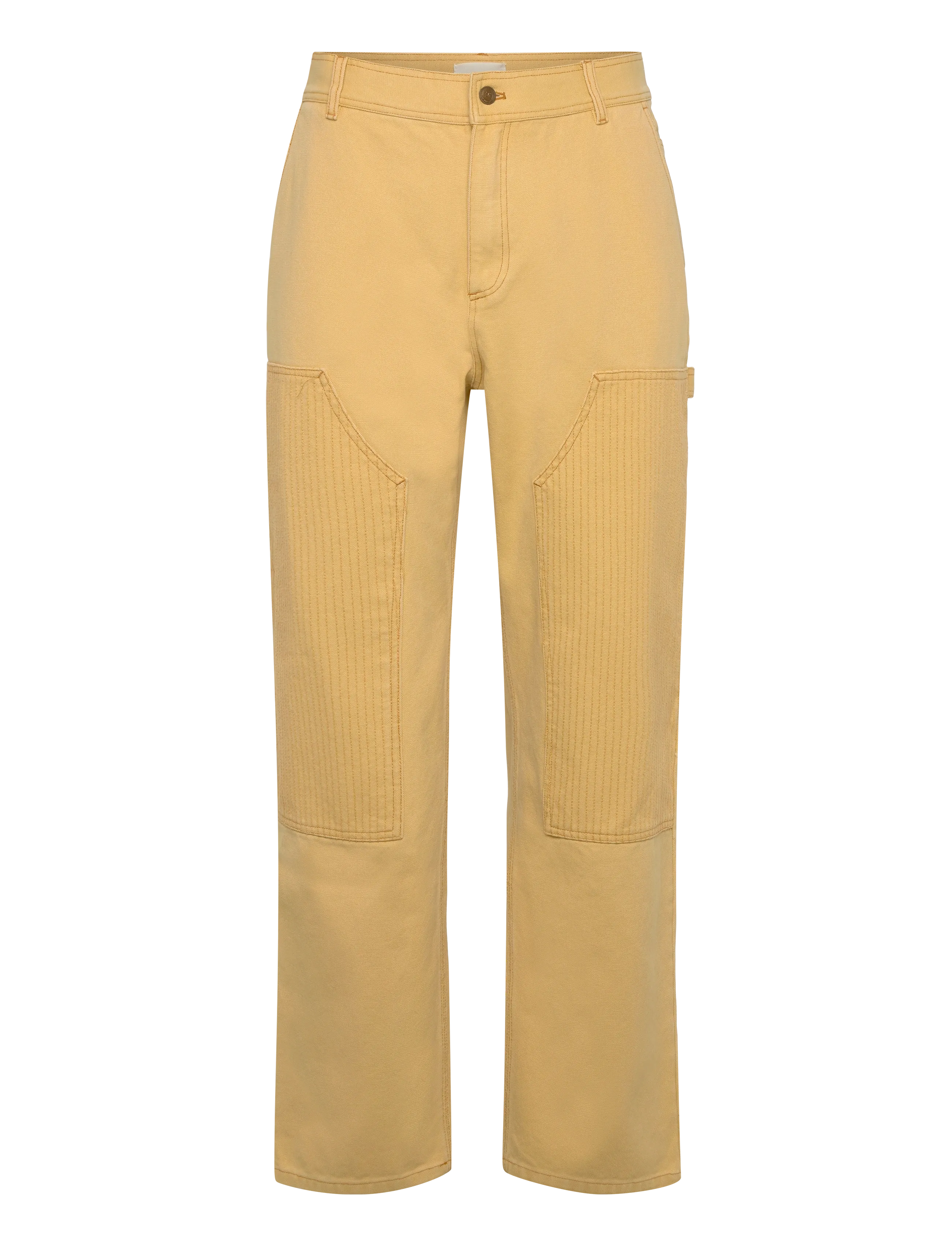 AIMÉ LEON DORE Trapunto Workwear Hose Gelb - XS - Herren