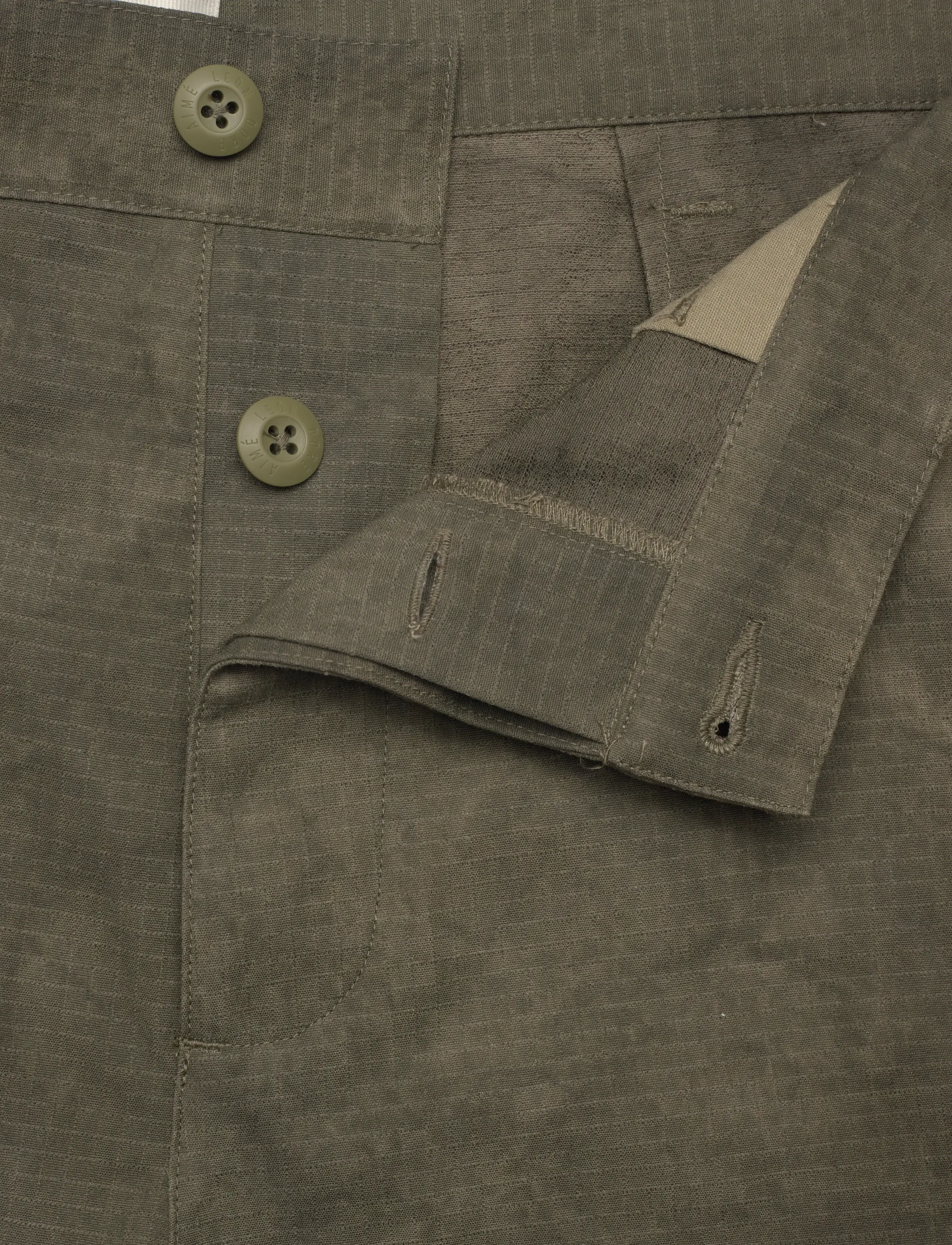 Aimé Leon Dore - Ripstop Cargo Short - olive - 3