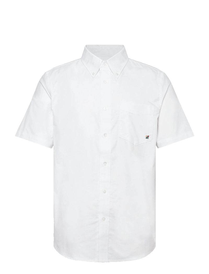 Aimé Leon Dore - SS Oxford Shirt - basic skjortor - white - 0