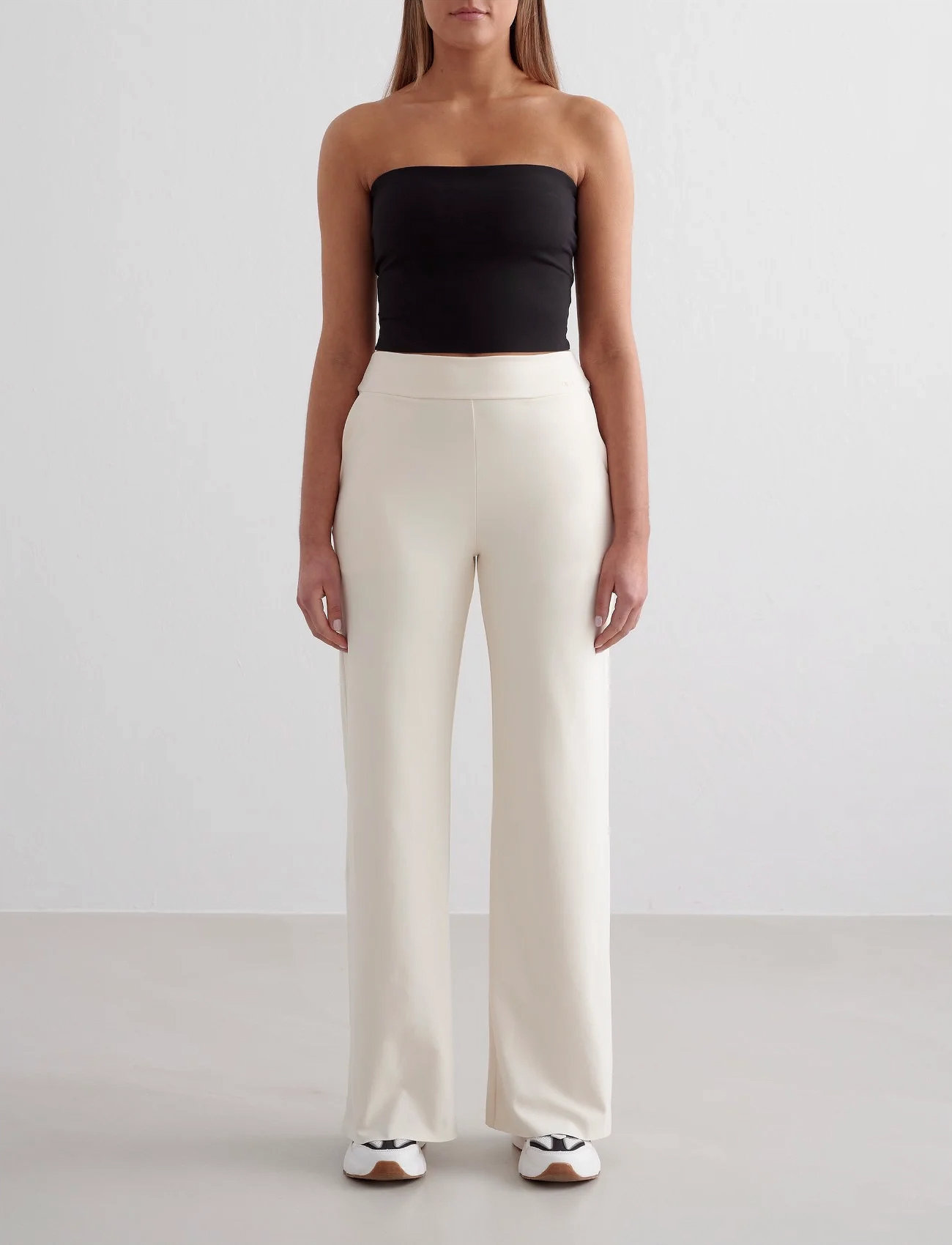 aim´n Sense Wide Pants - Beige - M 2