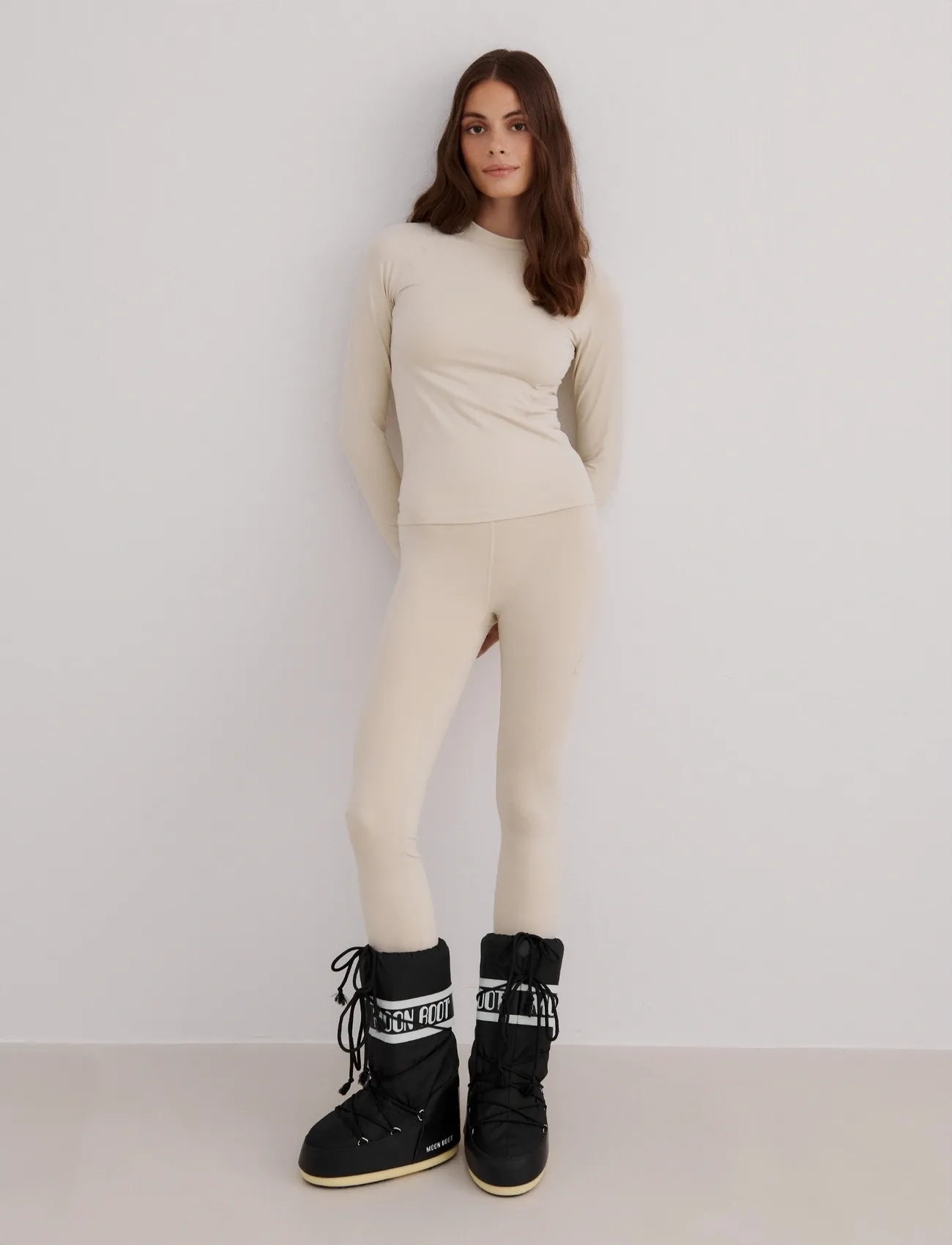 aim´n Baselayer Leggings - Cream - XS 1