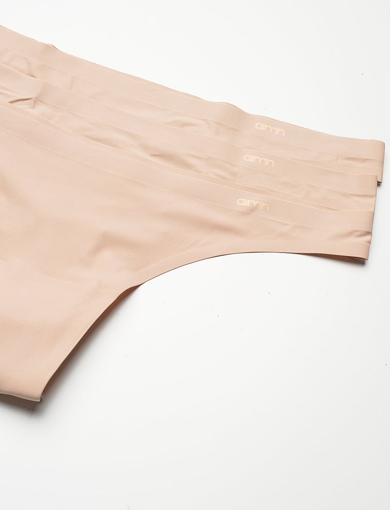 aim´n - Nude Invisible Thong 3-PACK - undertøj - nude - 1