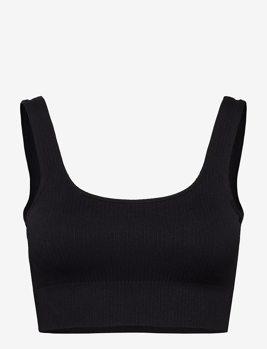 aim´n - Ribbed Seamless Bra - medium support - black - 1