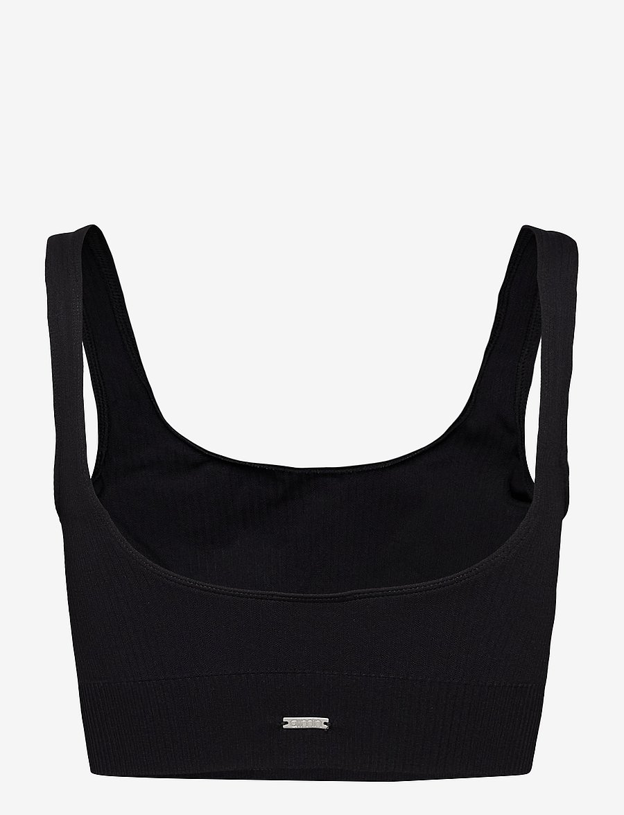 aim´n - Ribbed Seamless Bra - medium support - black - 2