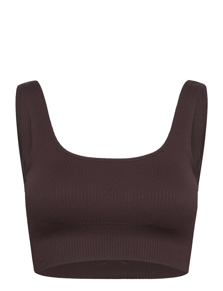 aim´n - Ribbed Seamless Bra - mittlerer halt - cacao - 1