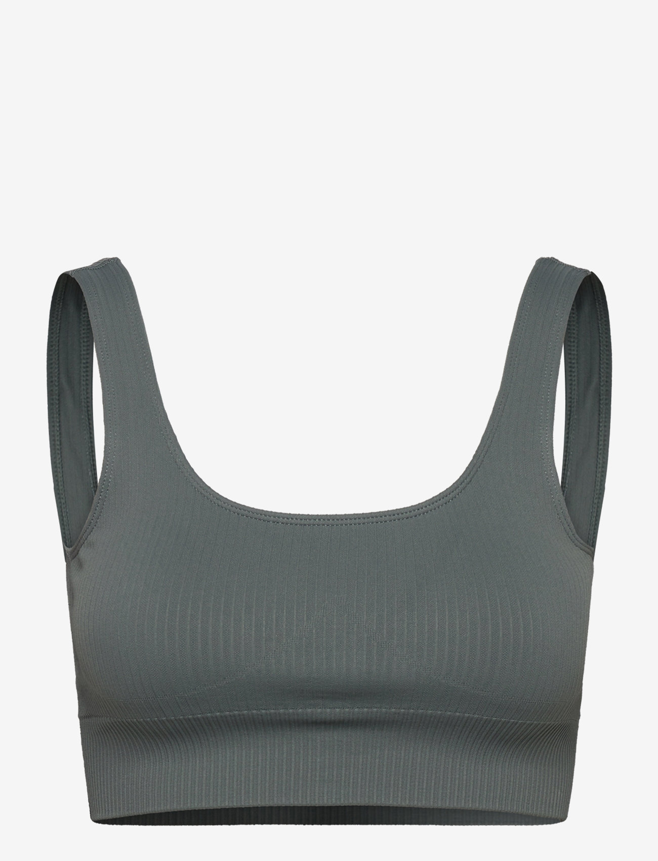 aim´n - Ribbed Seamless Bra - medium støtte - sage - 1