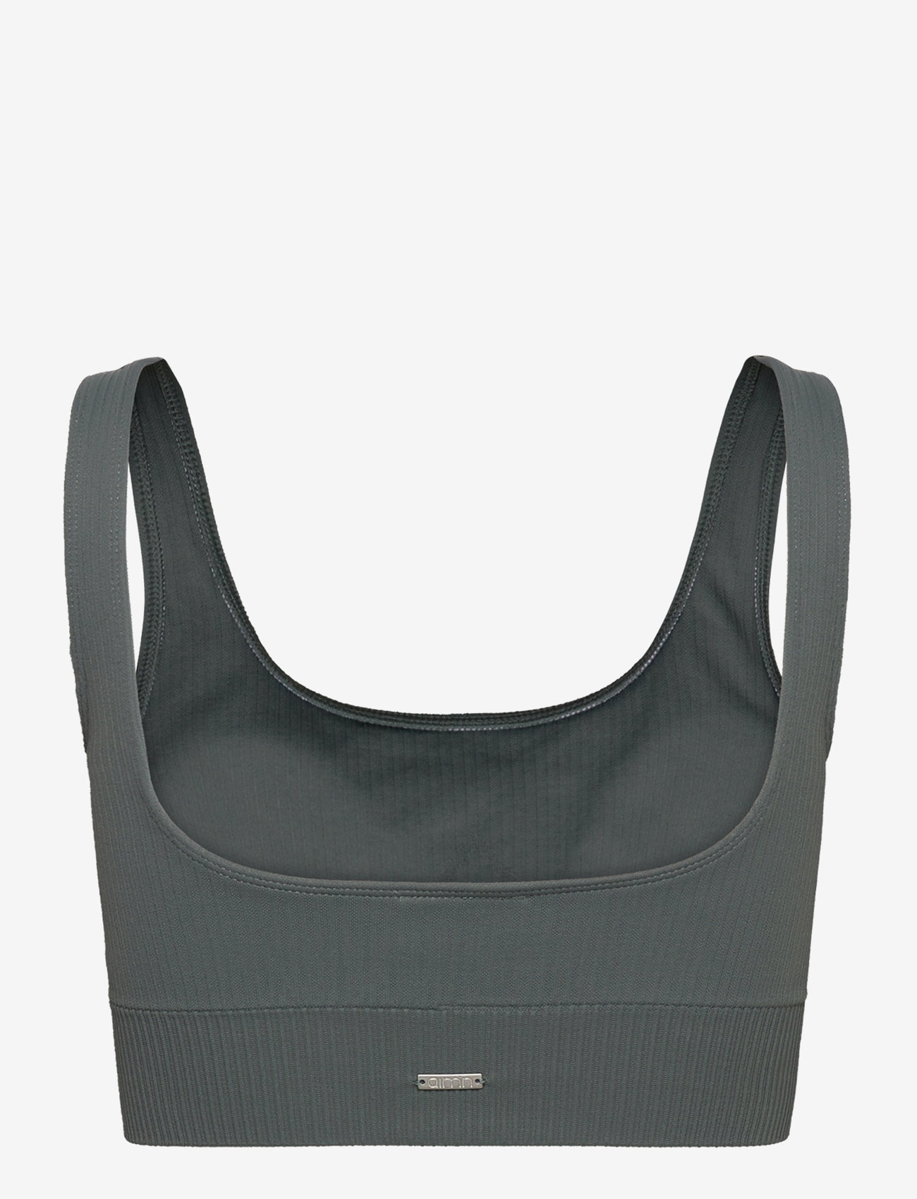 aim´n - Ribbed Seamless Bra - medium støtte - sage - 2