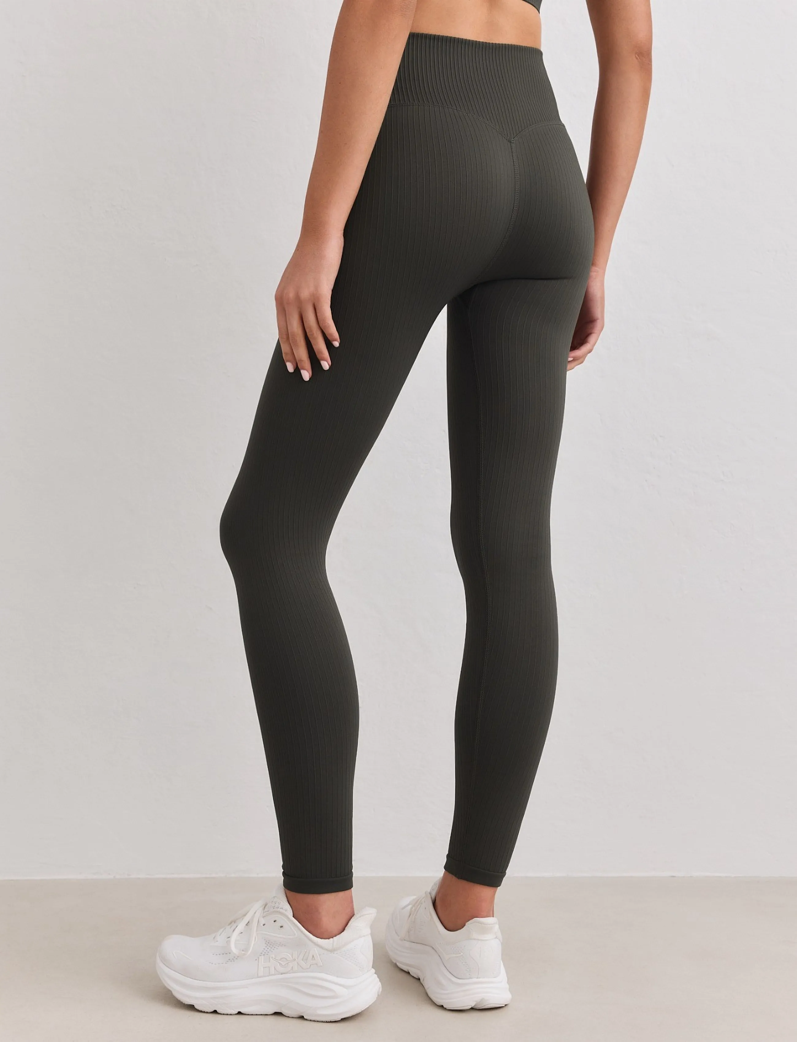 aim´n - Ribbed Seamless Tights - training tights - dark ivy - 3