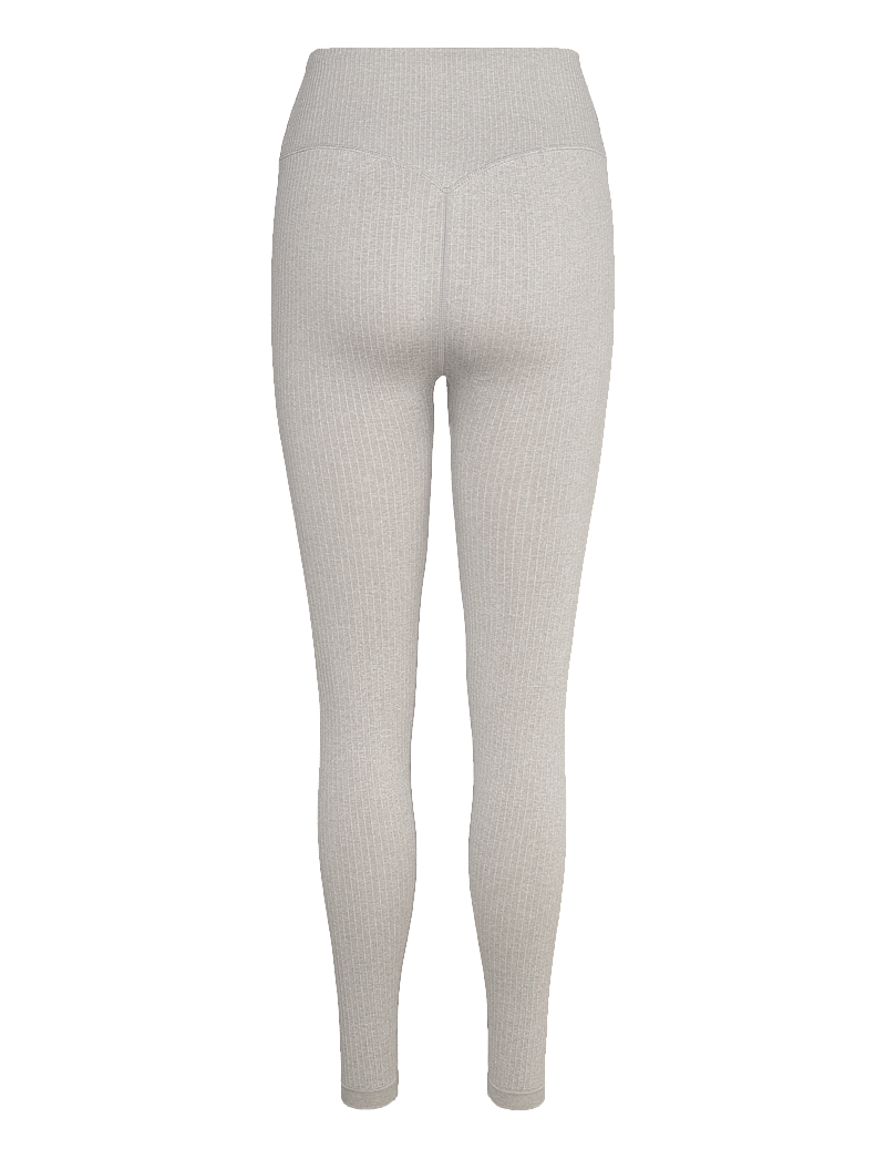 aim´n - Ribbed Seamless Tights - sportinės tamprės - grey melange - 2