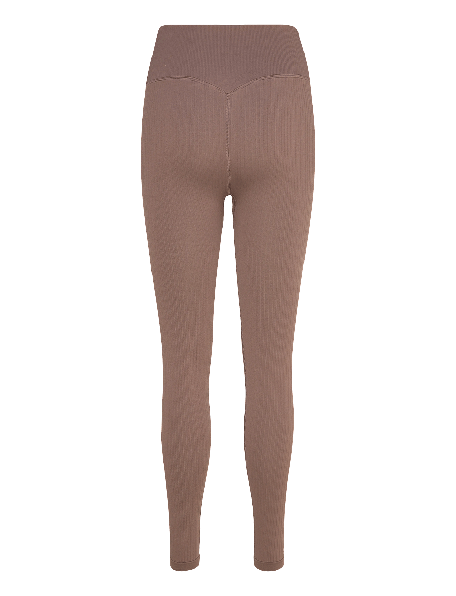 aim´n - Ribbed Seamless Tights - training tights - macchiato - 2