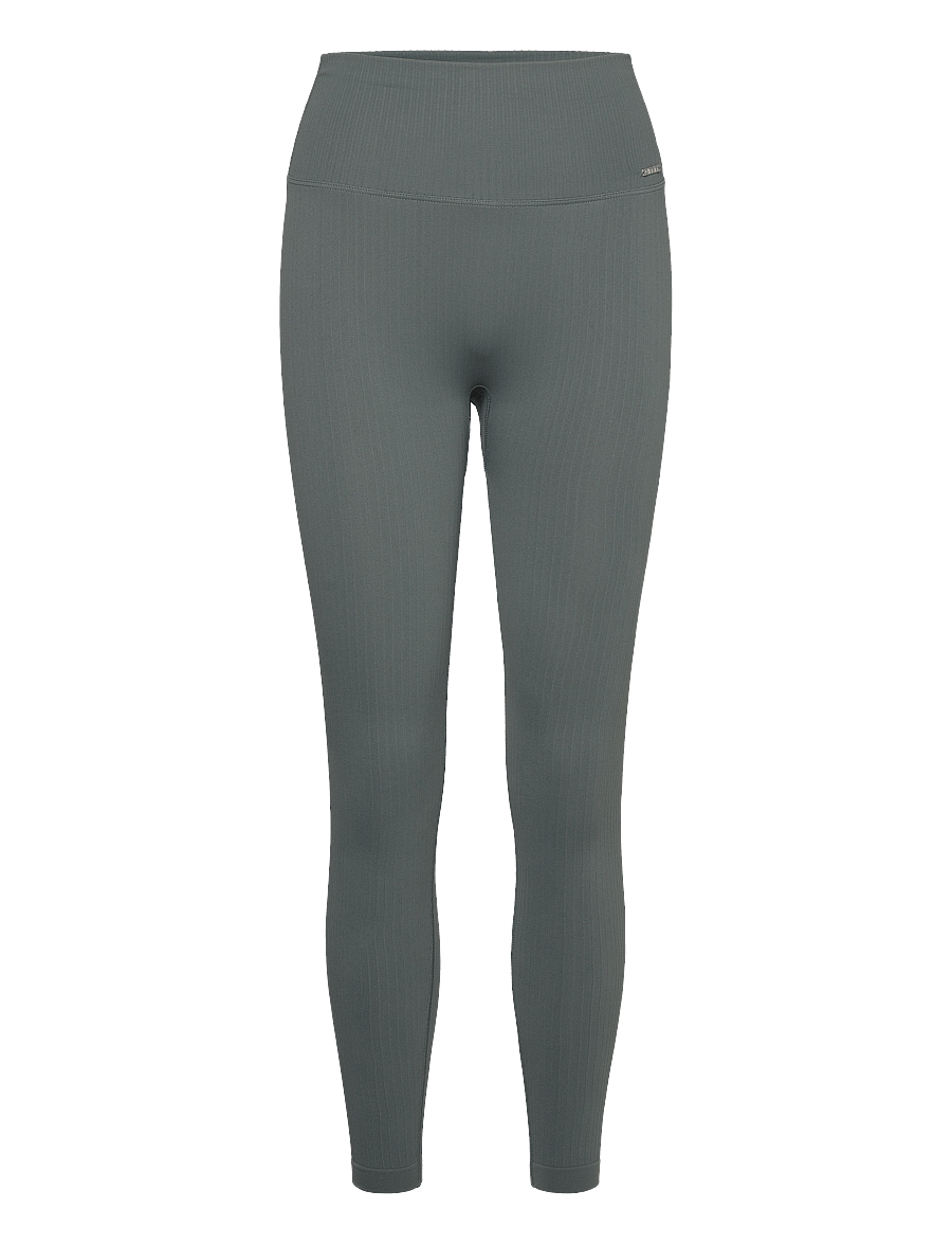 aim´n - Ribbed Seamless Tights - volle länge - sage - 1