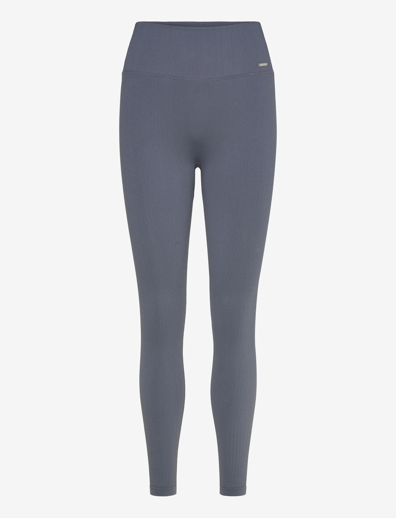 aim´n - Ribbed Seamless Tights - fuld længde - storm blue - 0