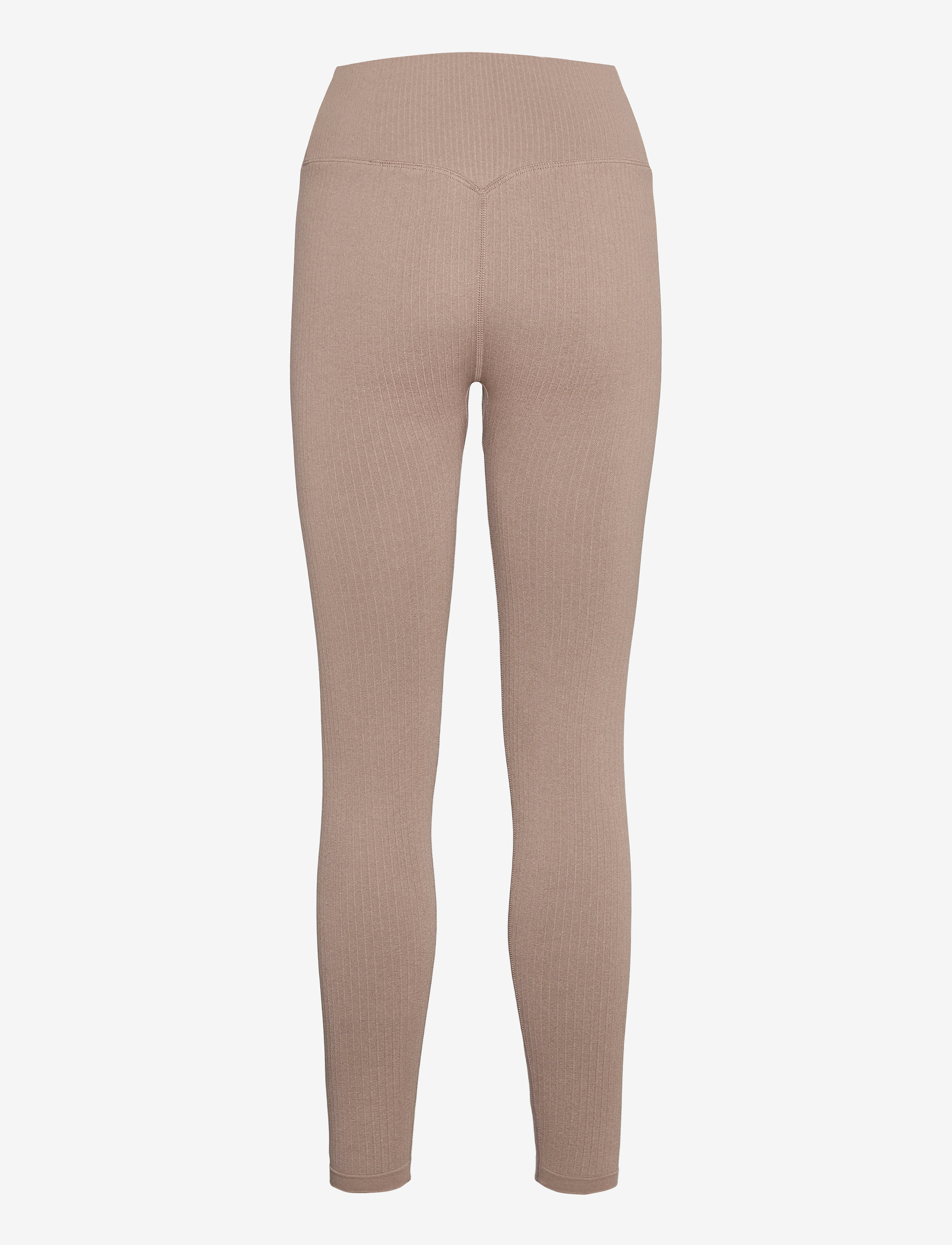 Aimn Espresso Ribbed Seamless Tights dam – bild 2
