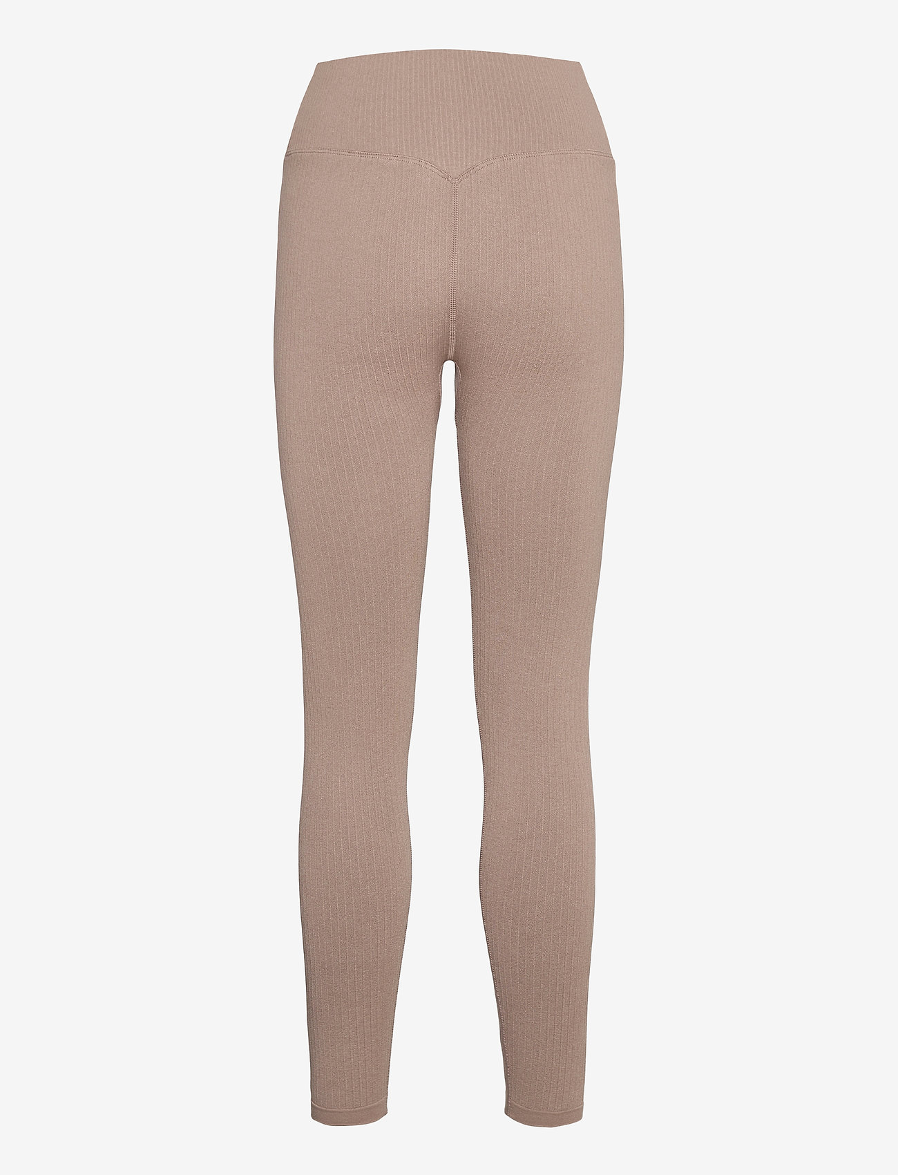 aim´n - Espresso Ribbed Seamless Tights - seamless tights - espresso - 1