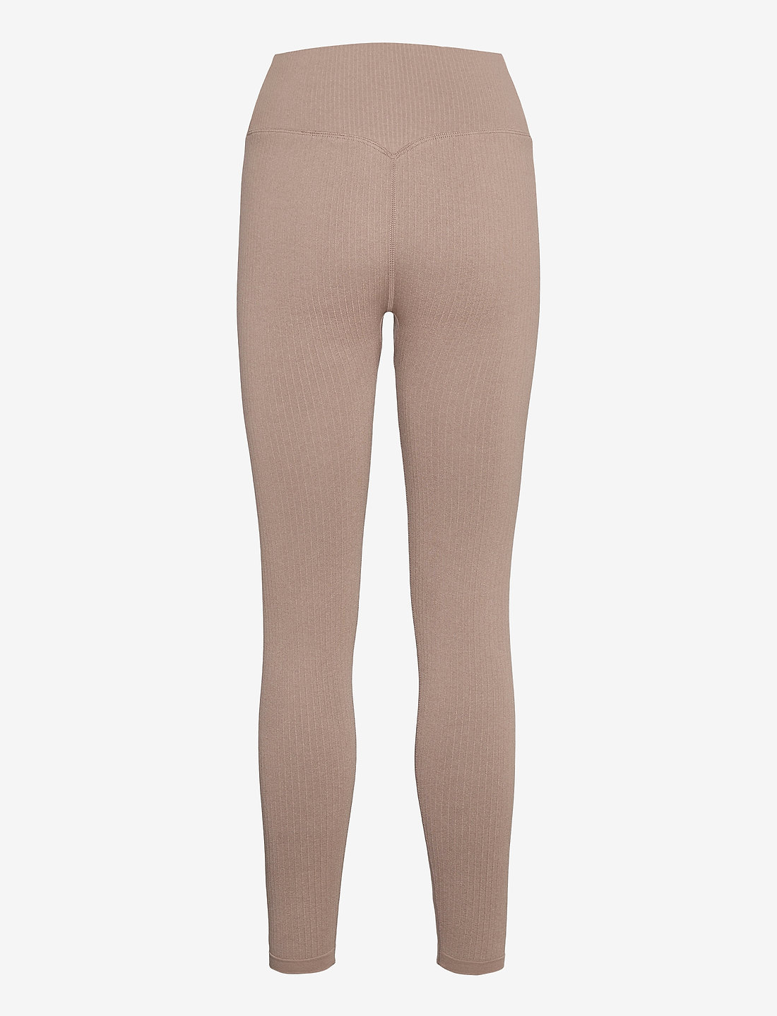 aim´n - Espresso Ribbed Seamless Tights - fuld længde - espresso - 1