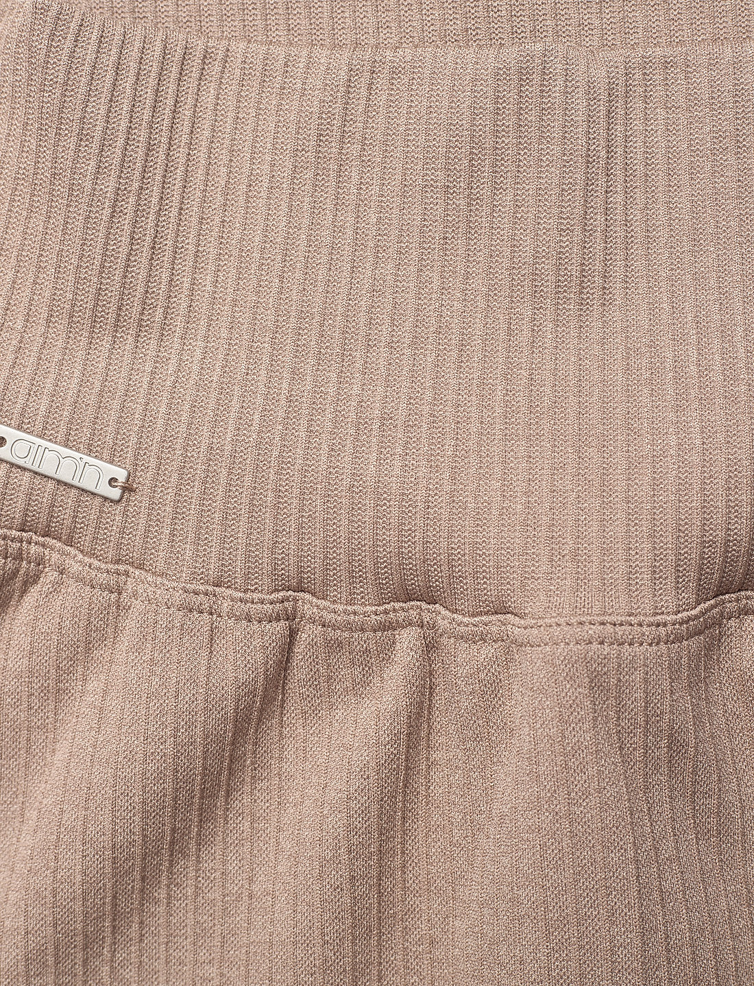 aim´n - Espresso Ribbed Seamless Tights - fuld længde - espresso - 2