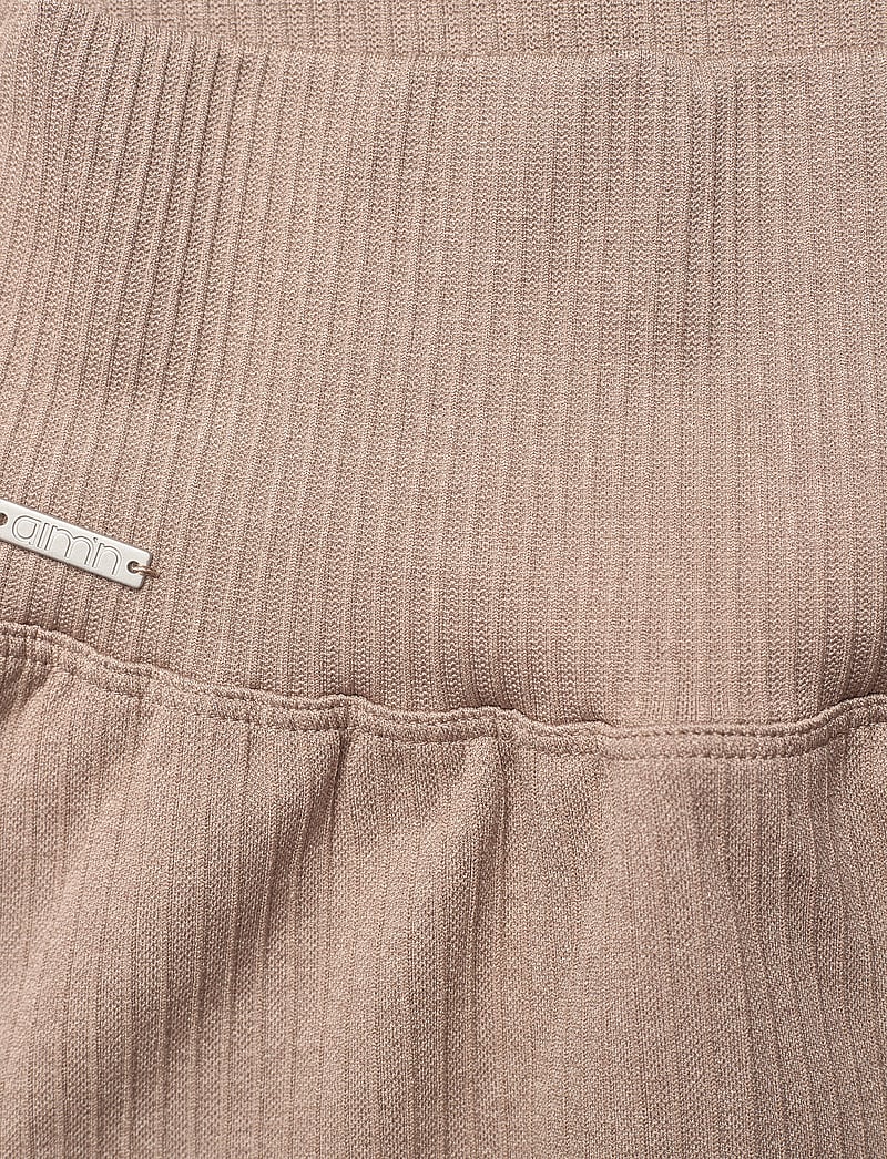 aim´n - Espresso Ribbed Seamless Tights - seamless tights - espresso - 2