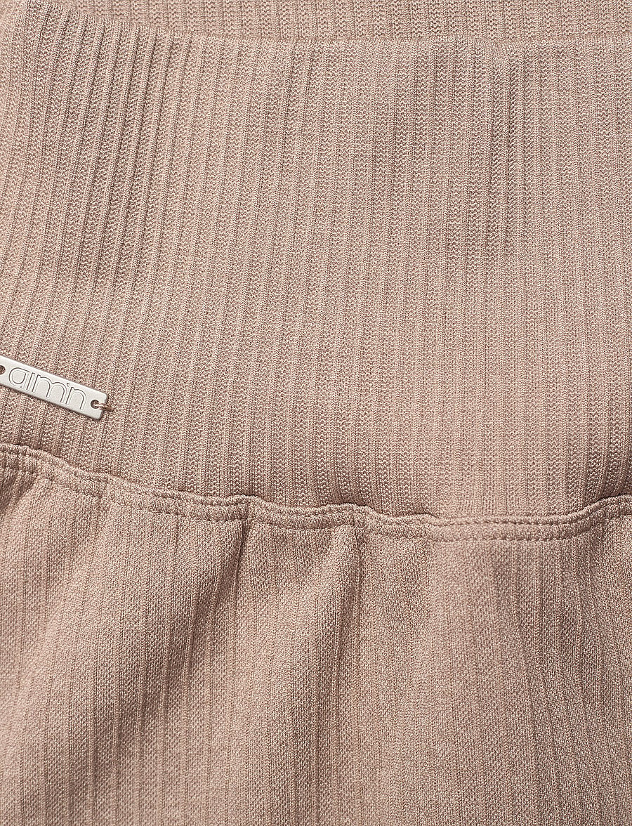 aim´n - Espresso Ribbed Seamless Tights - fuld længde - espresso - 2
