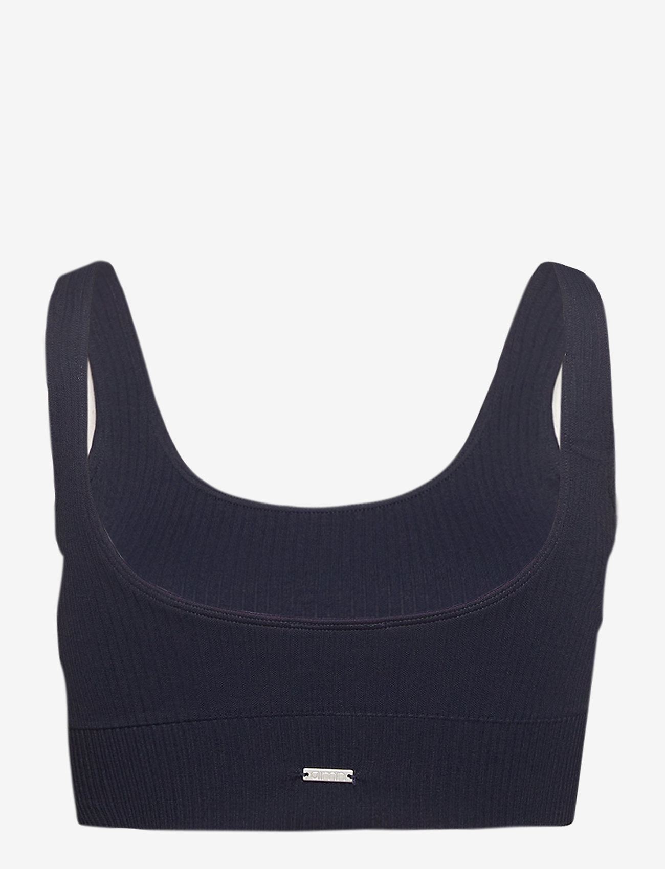 aim´n - Navy Ribbed Seamless Bra - keskmine toestus - navy - 2