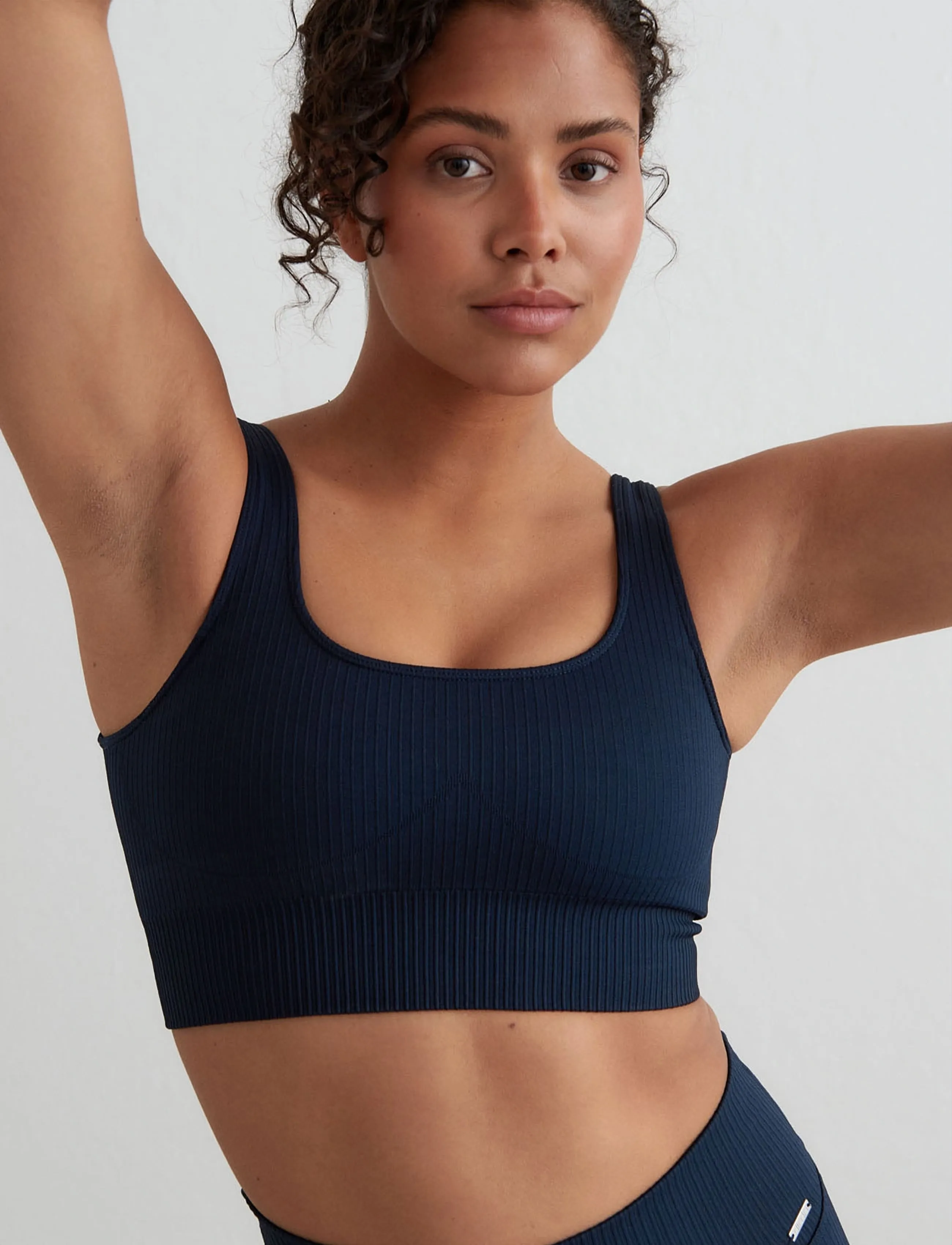 Ribbed Seamless Bra
