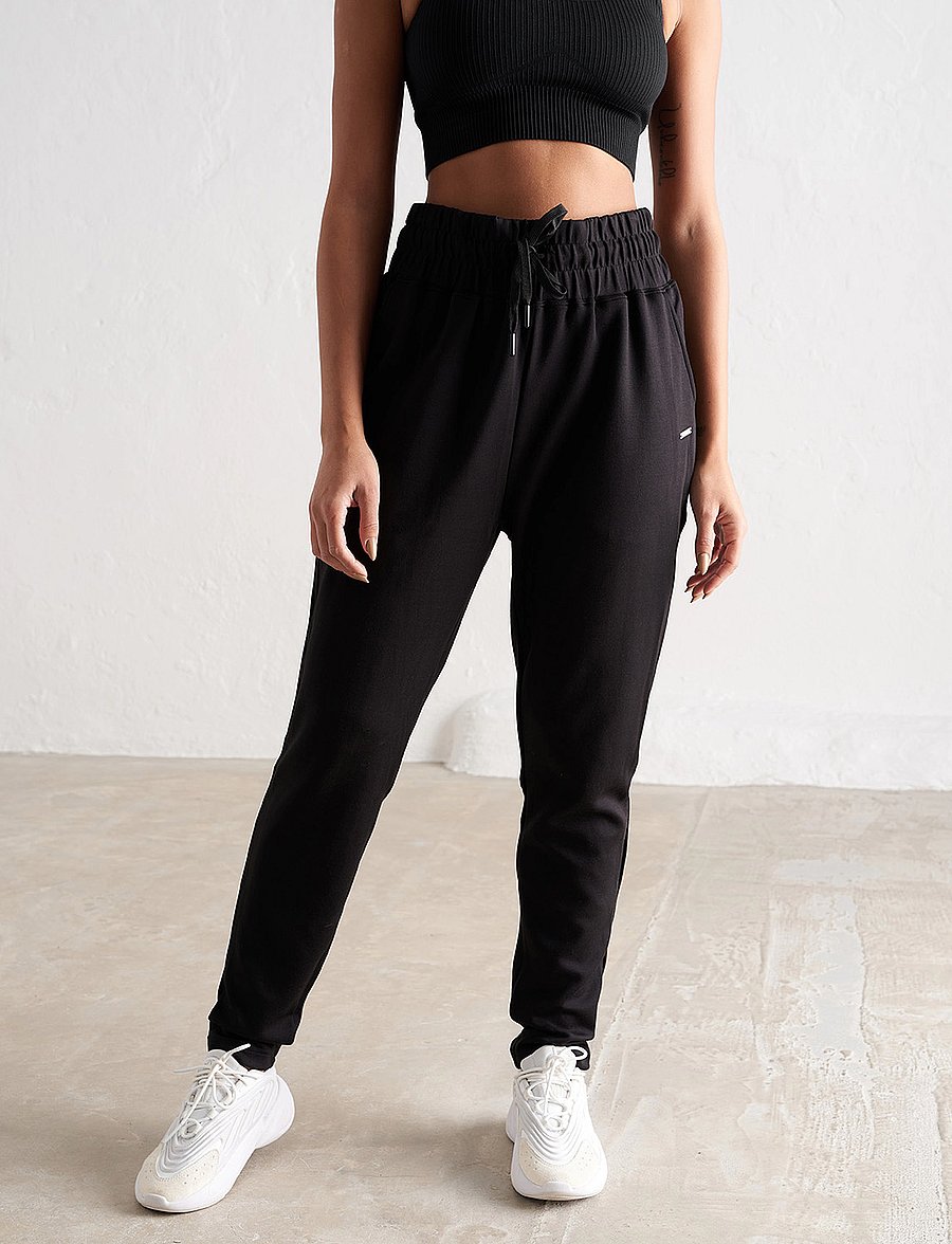 aim´n - Black Comfy Sweatpants - pantalon training - black - 3